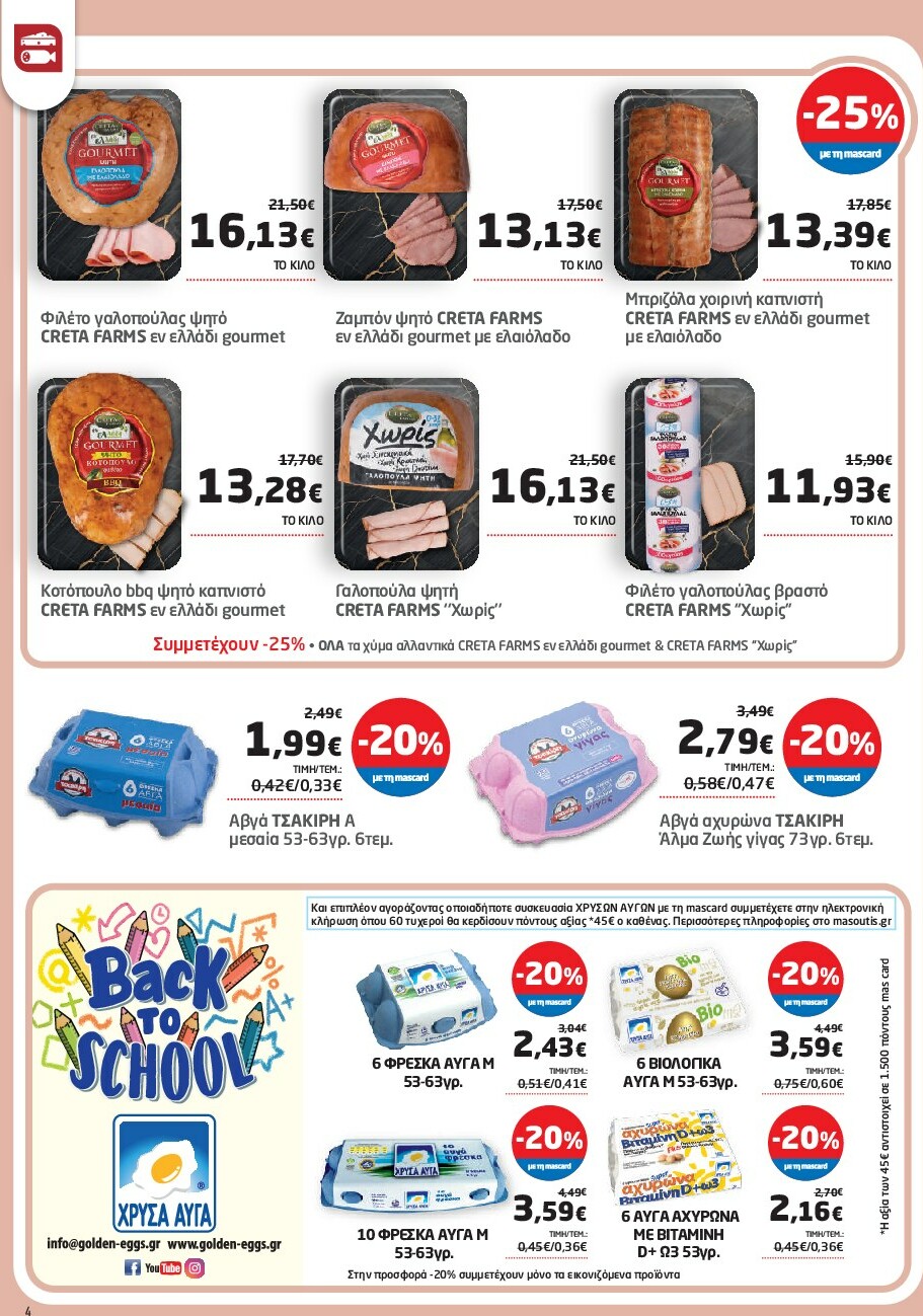 masoutis - Masoutis φυλλάδιο έγκυρο από 18/09 - 01/10 - page: 4