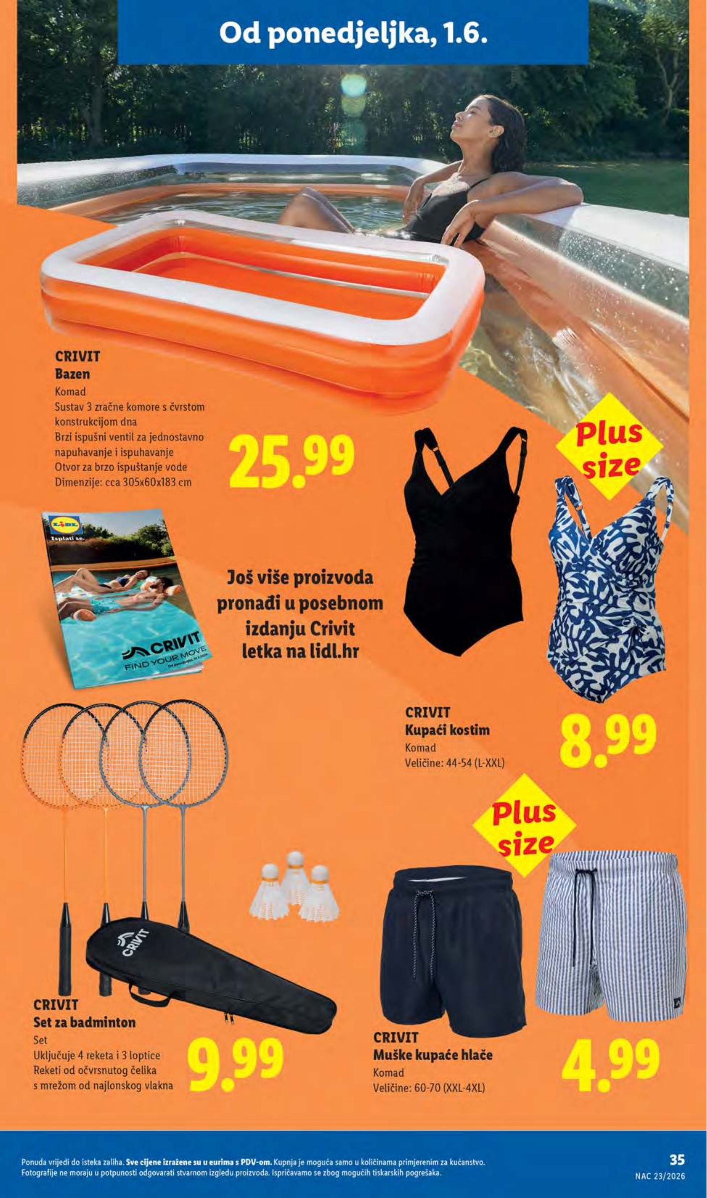 lidl - Novi Lidl katalog od ponedjeljka, 01.06.2026 do nedjelje, 07.06.2026 - page: 35
