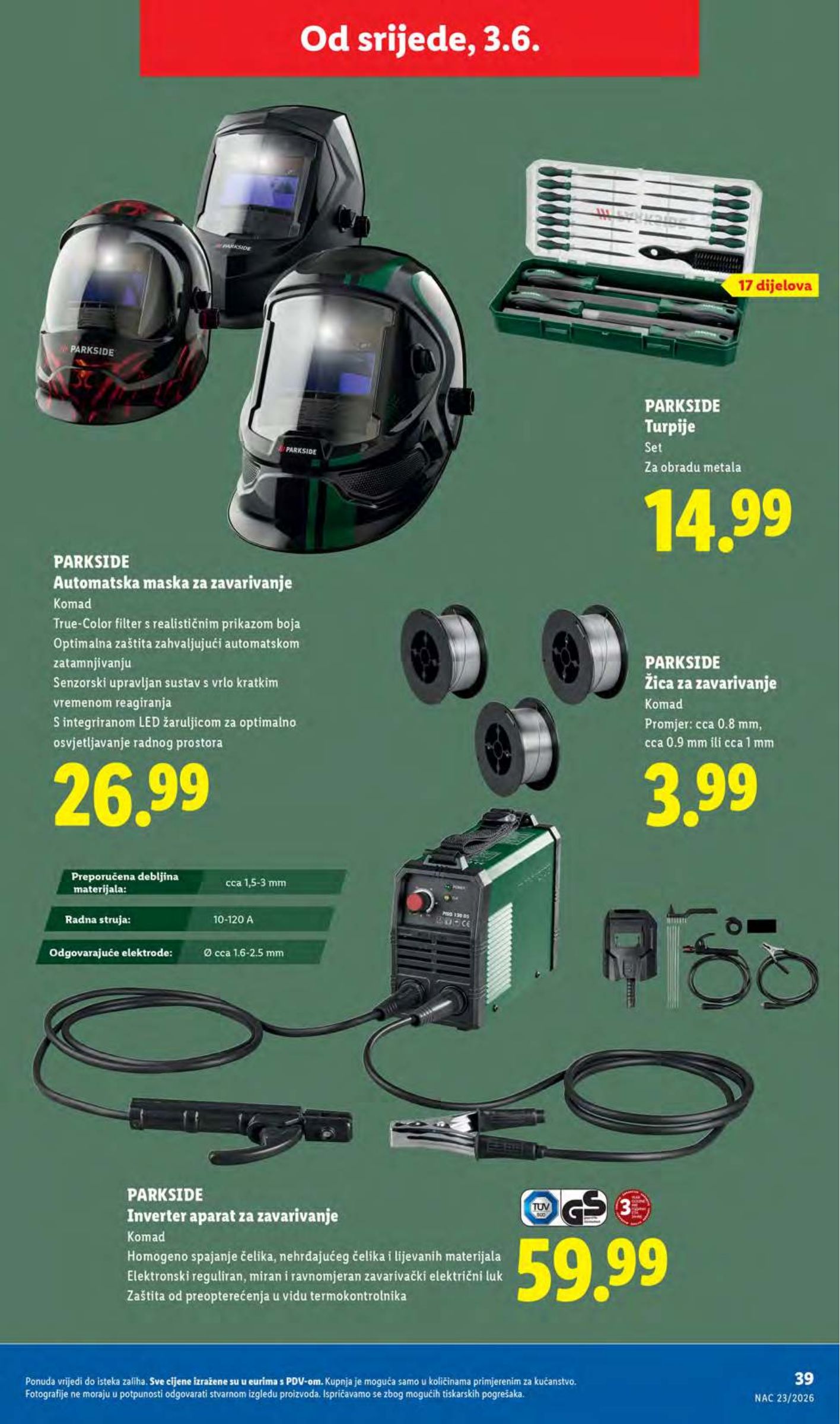 lidl - Novi Lidl katalog od ponedjeljka, 01.06.2026 do nedjelje, 07.06.2026 - page: 39