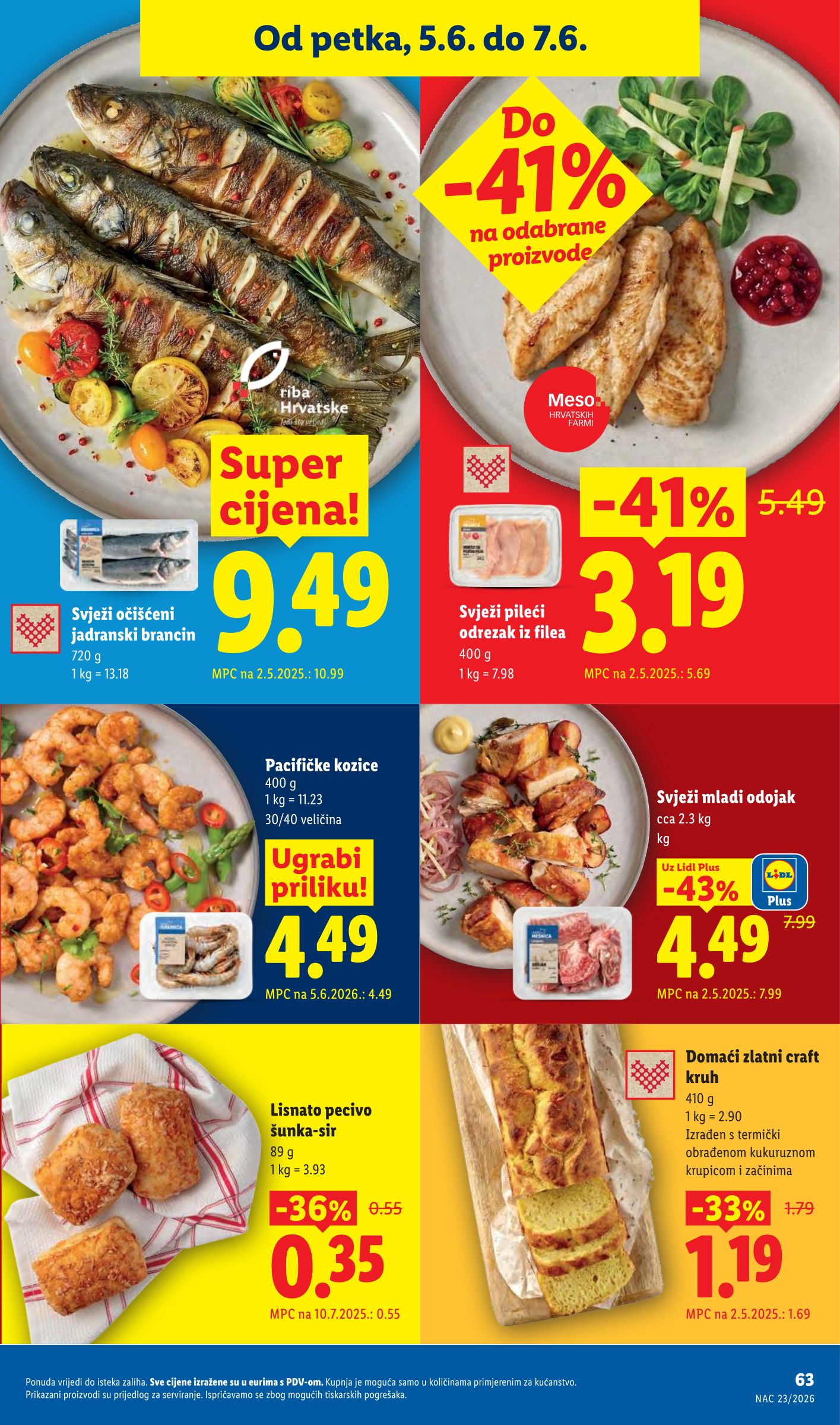 lidl - Novi Lidl katalog od ponedjeljka, 01.06.2026 do nedjelje, 07.06.2026 - page: 63