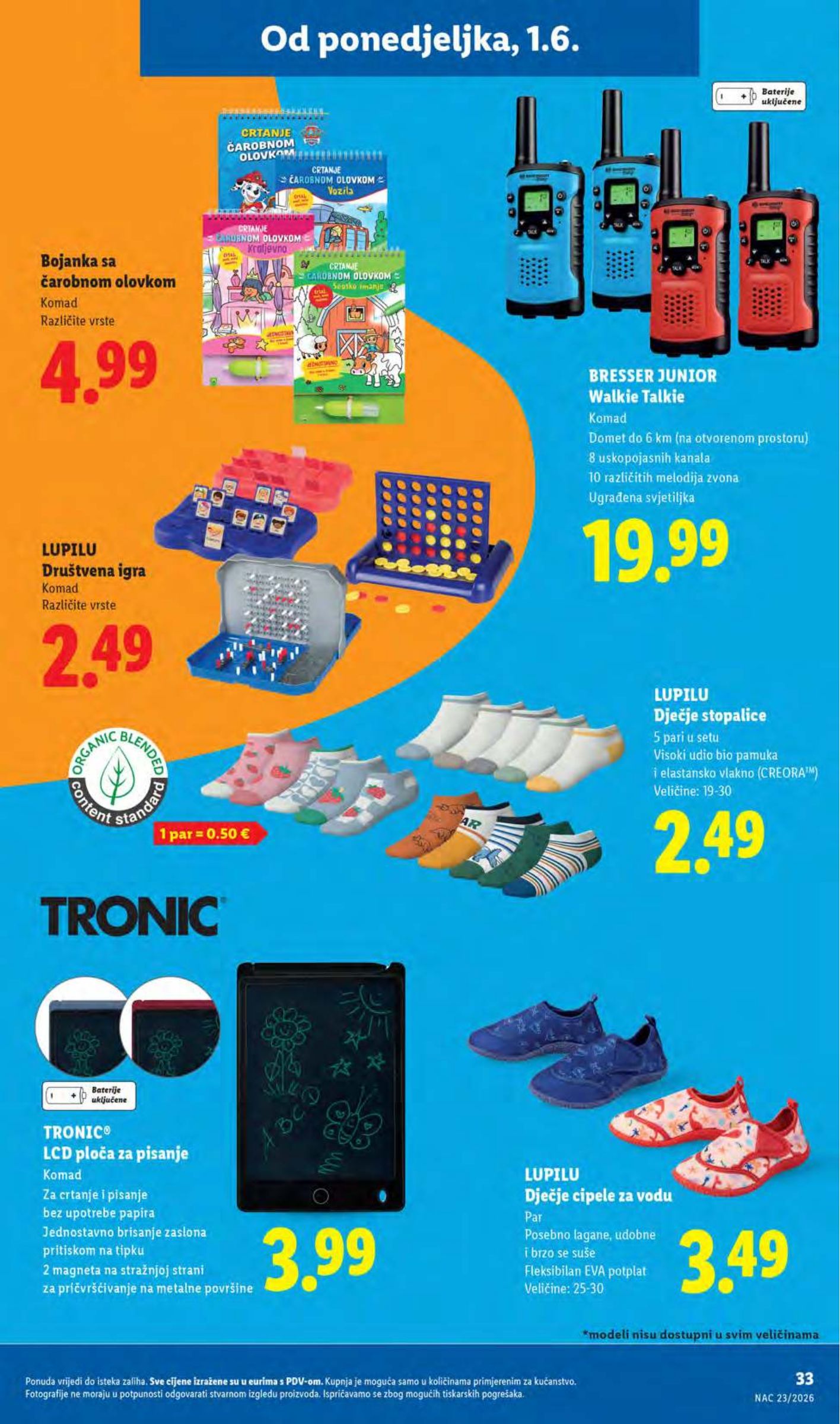 lidl - Novi Lidl katalog od ponedjeljka, 01.06.2026 do nedjelje, 07.06.2026 - page: 33
