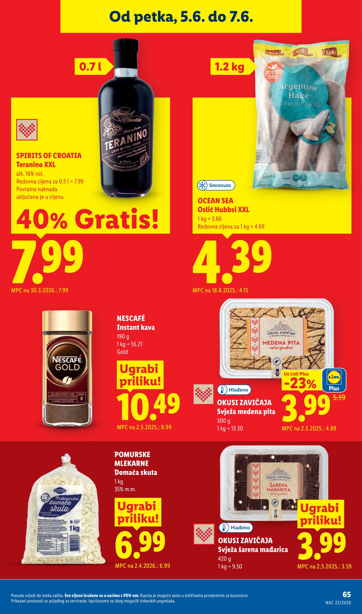 lidl - Novi Lidl katalog od ponedjeljka, 01.06.2026 do nedjelje, 07.06.2026 - page: 65