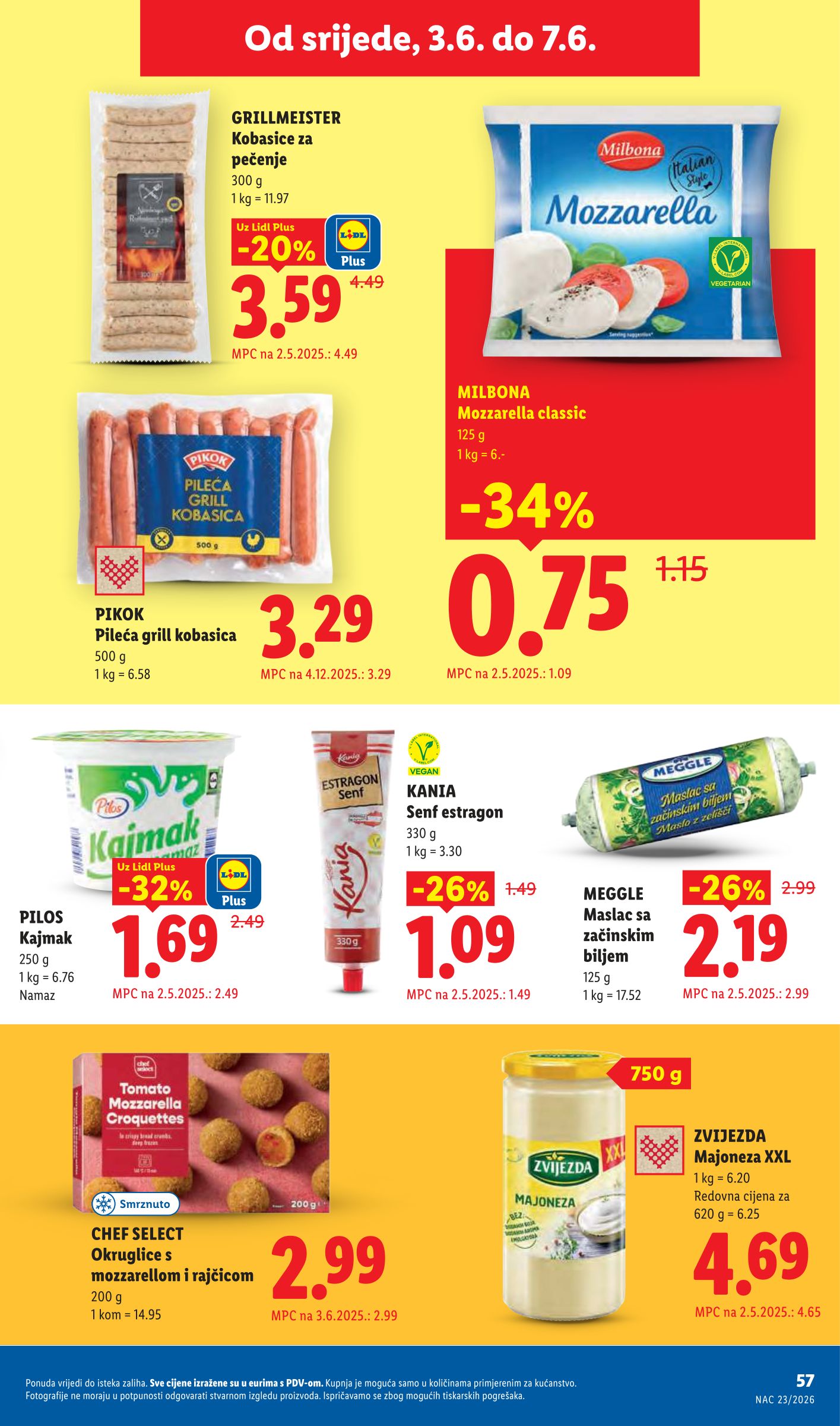 lidl - Novi Lidl katalog od ponedjeljka, 01.06.2026 do nedjelje, 07.06.2026 - page: 57