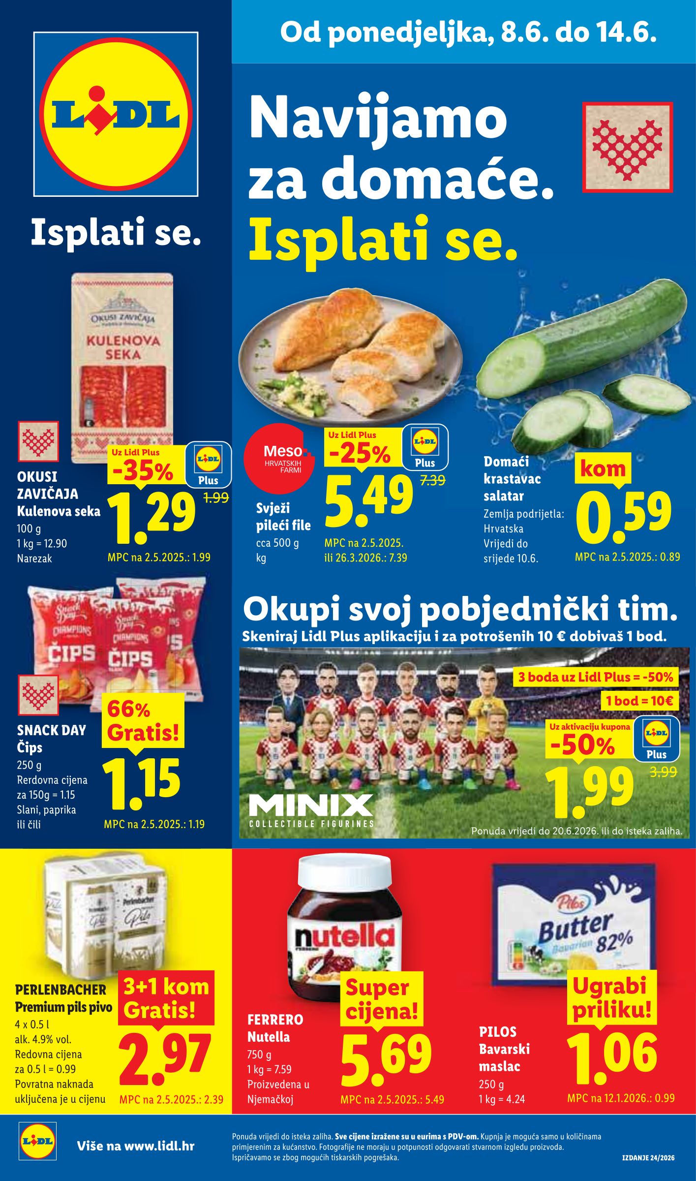 lidl - Novi Lidl katalog od ponedjeljka, 08.06.2026 do nedjelje, 14.06.2026