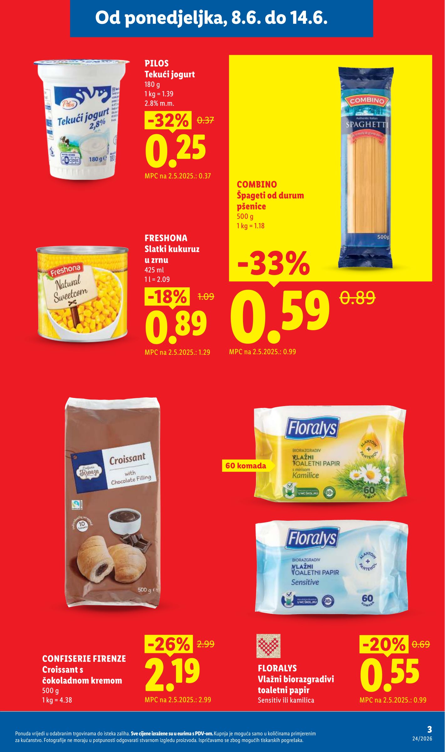 lidl - Aktualni katalog Lidl - Super Ponuda od ponedjeljka, 08.06.2026 do nedjelje, 14.06.2026 - page: 3