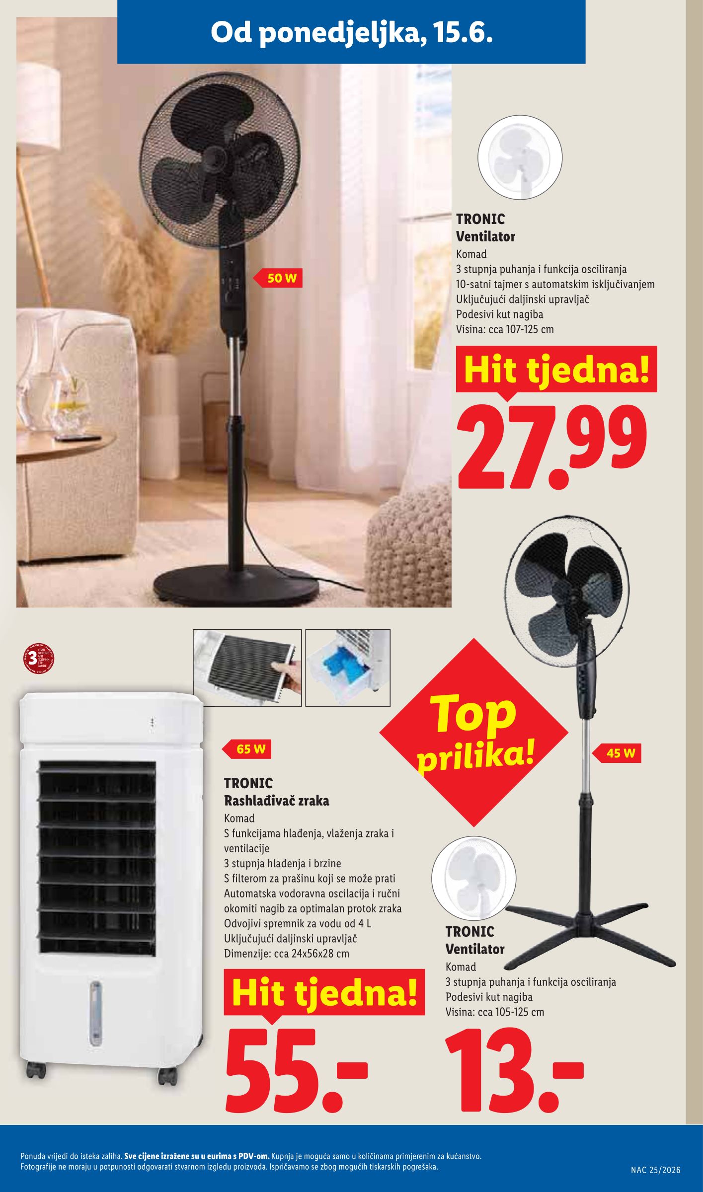 lidl - Novi Lidl katalog od ponedjeljka, 15.06.2026 do nedjelje, 21.06.2026 - page: 25