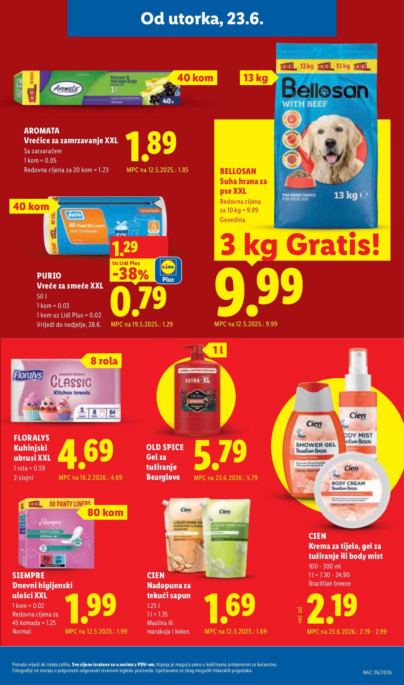 lidl - Novi Lidl katalog od utorka, 23.06.2026 do nedjelje, 28.06.2026 - page: 19