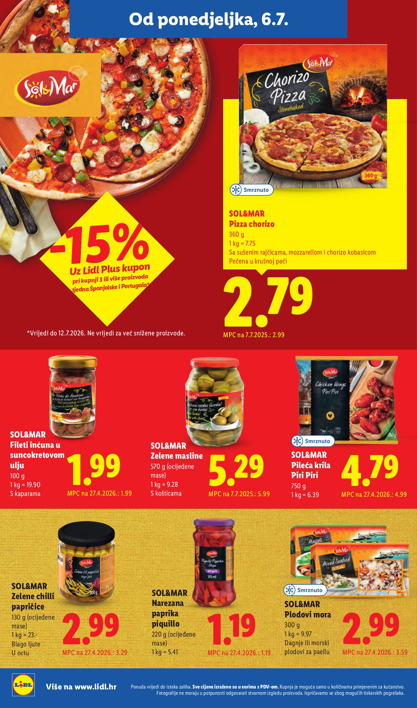 lidl - Novi Lidl katalog od ponedjeljka, 06.07.2026 do nedjelje, 12.07.2026 - page: 15
