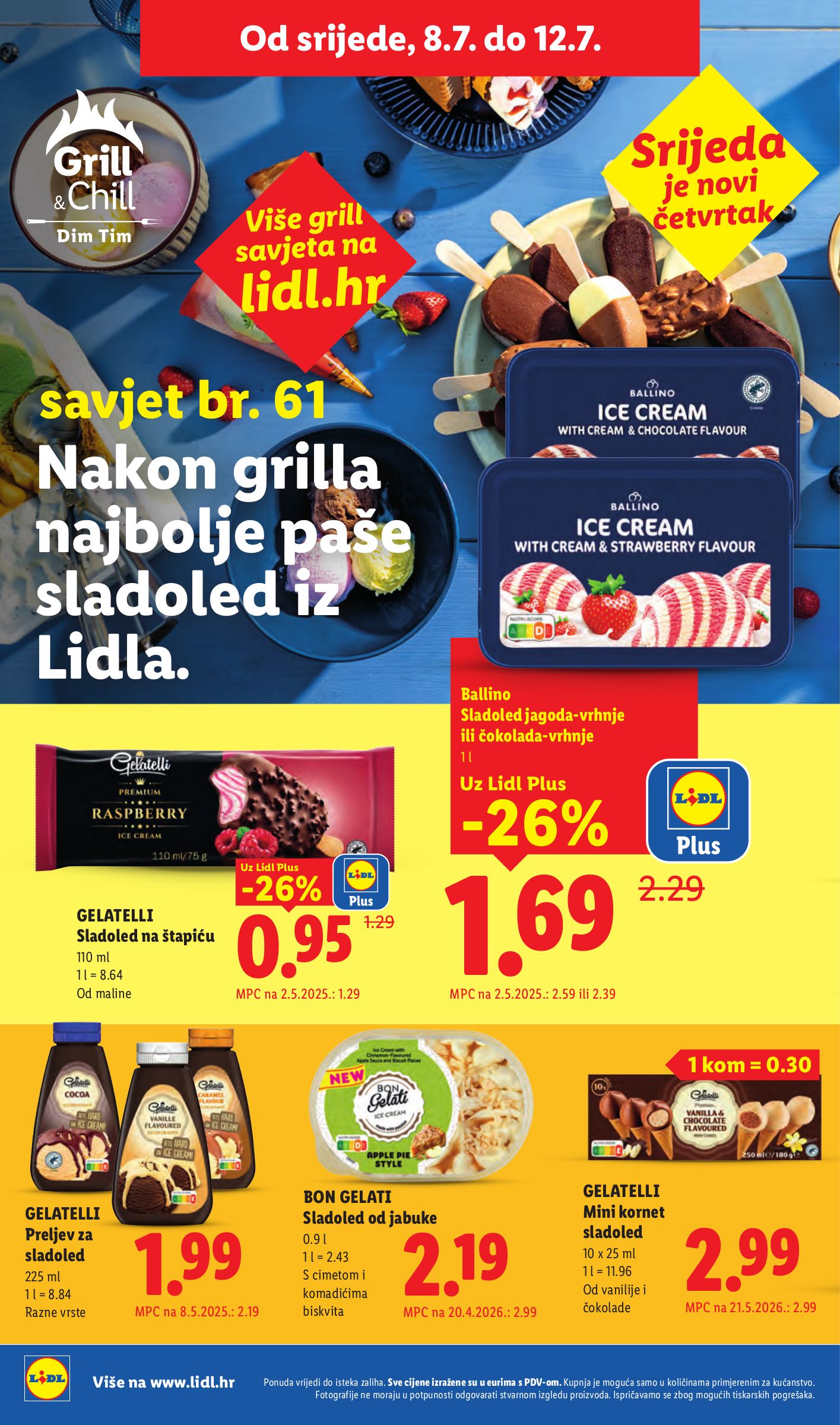 lidl - Novi Lidl katalog od ponedjeljka, 06.07.2026 do nedjelje, 12.07.2026 - page: 61