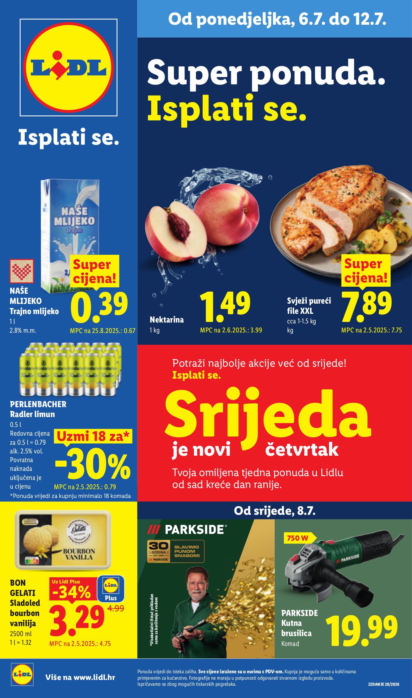 lidl - Aktualni katalog Lidl od ponedjeljka, 06.07.2026 do nedjelje, 12.07.2026
