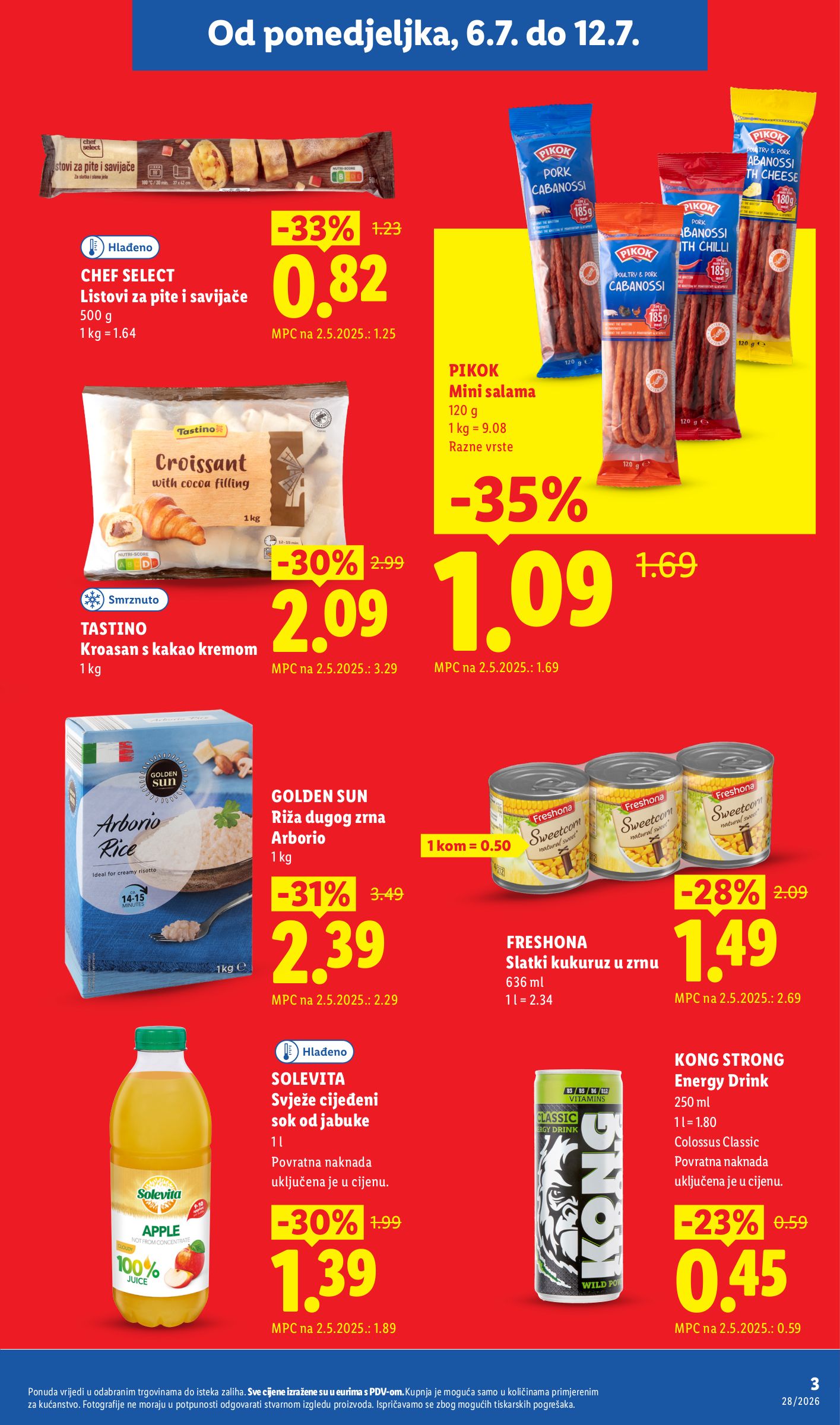 lidl - Aktualni katalog Lidl - Super ponuda od ponedjeljka, 06.07.2026 do nedjelje, 12.07.2026 - page: 3