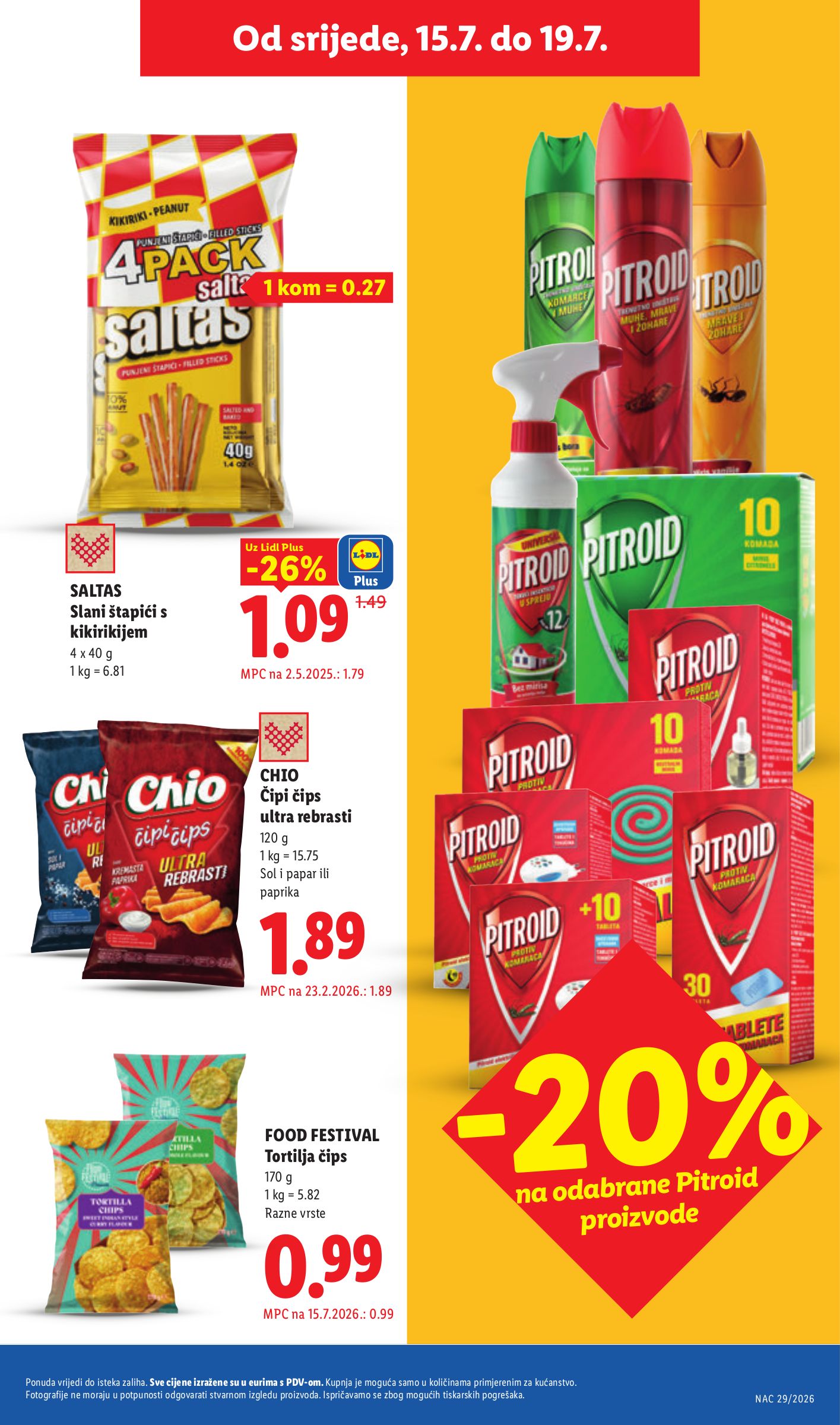 lidl - Novi Lidl katalog od ponedjeljka, 13.07.2026 do nedjelje, 19.07.2026 - page: 59