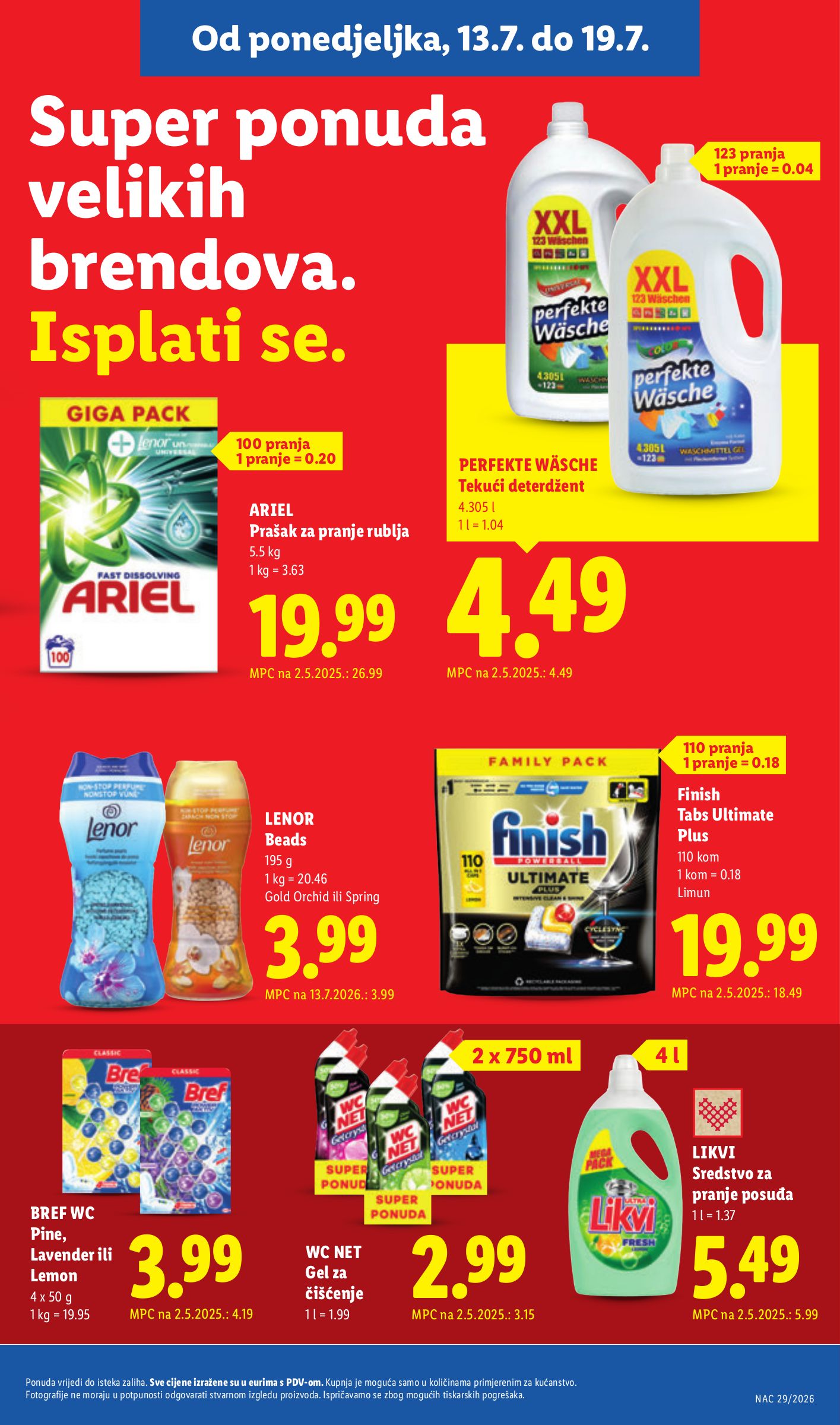 lidl - Novi Lidl katalog od ponedjeljka, 13.07.2026 do nedjelje, 19.07.2026 - page: 19