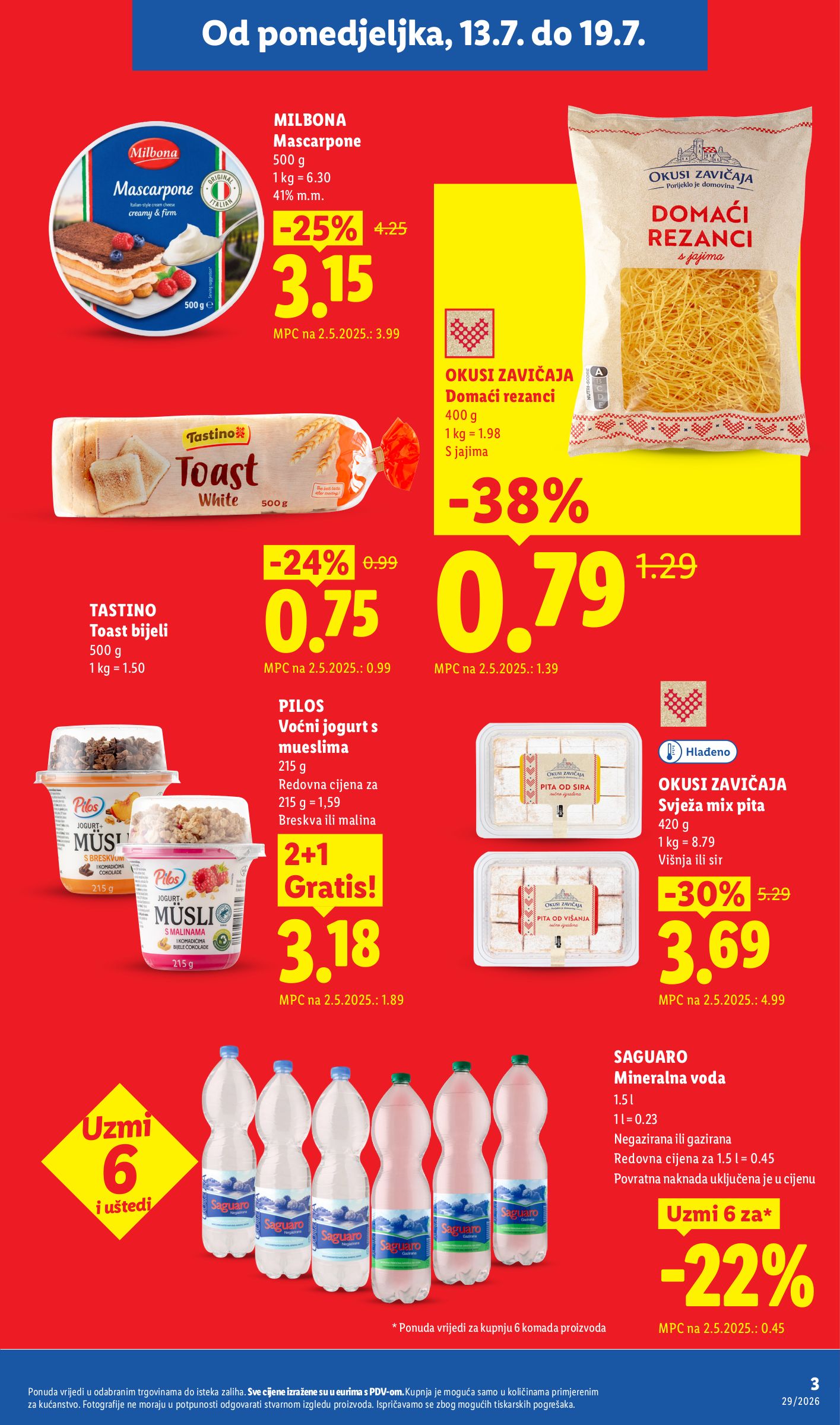 lidl - Aktualni katalog Lidl - Super ponuda od ponedjeljka, 13.07.2026 do nedjelje, 19.07.2026 - page: 3