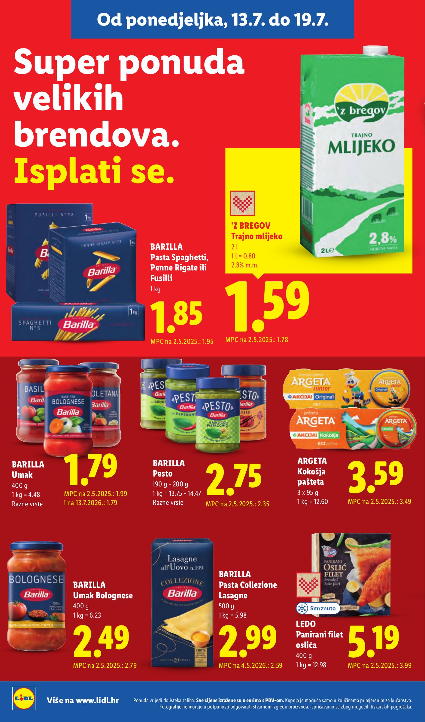 lidl - Aktualni katalog Lidl od ponedjeljka, 13.07.2026 do nedjelje, 19.07.2026 - page: 8