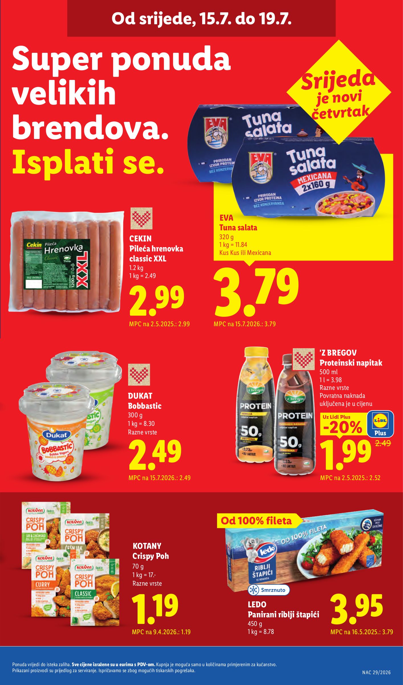 lidl - Aktualni katalog Lidl od ponedjeljka, 13.07.2026 do nedjelje, 19.07.2026 - page: 63