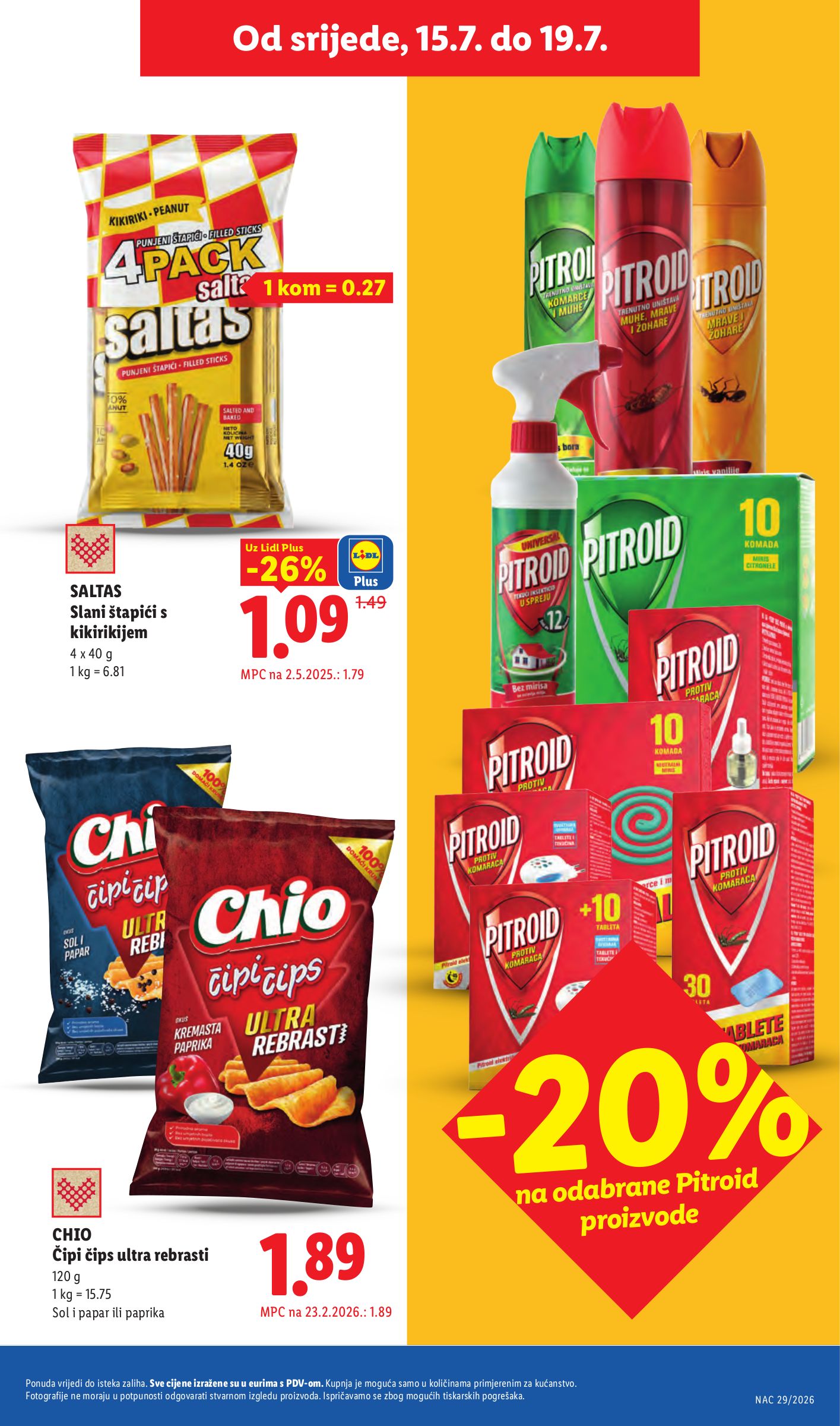 lidl - Aktualni katalog Lidl od ponedjeljka, 13.07.2026 do nedjelje, 19.07.2026 - page: 59