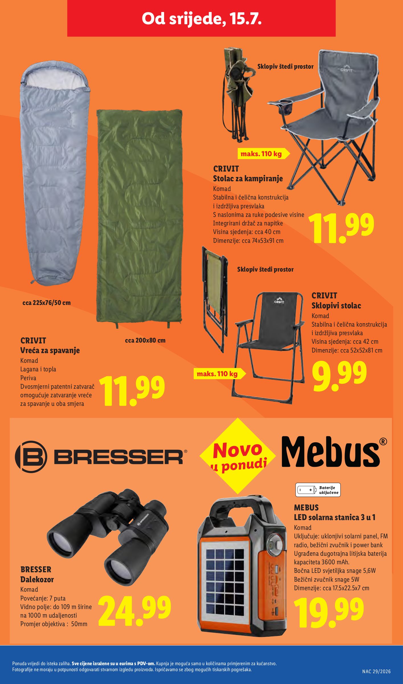 lidl - Aktualni katalog Lidl od ponedjeljka, 13.07.2026 do nedjelje, 19.07.2026 - page: 47