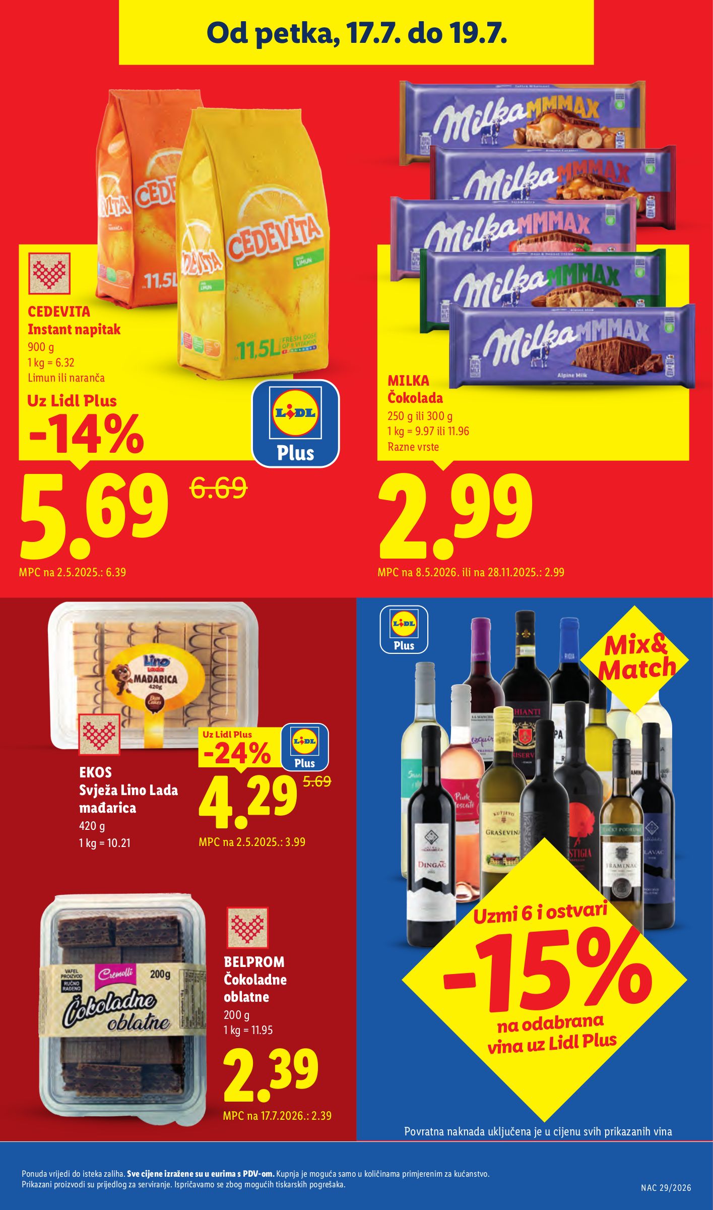 lidl - Aktualni katalog Lidl od ponedjeljka, 13.07.2026 do nedjelje, 19.07.2026 - page: 71