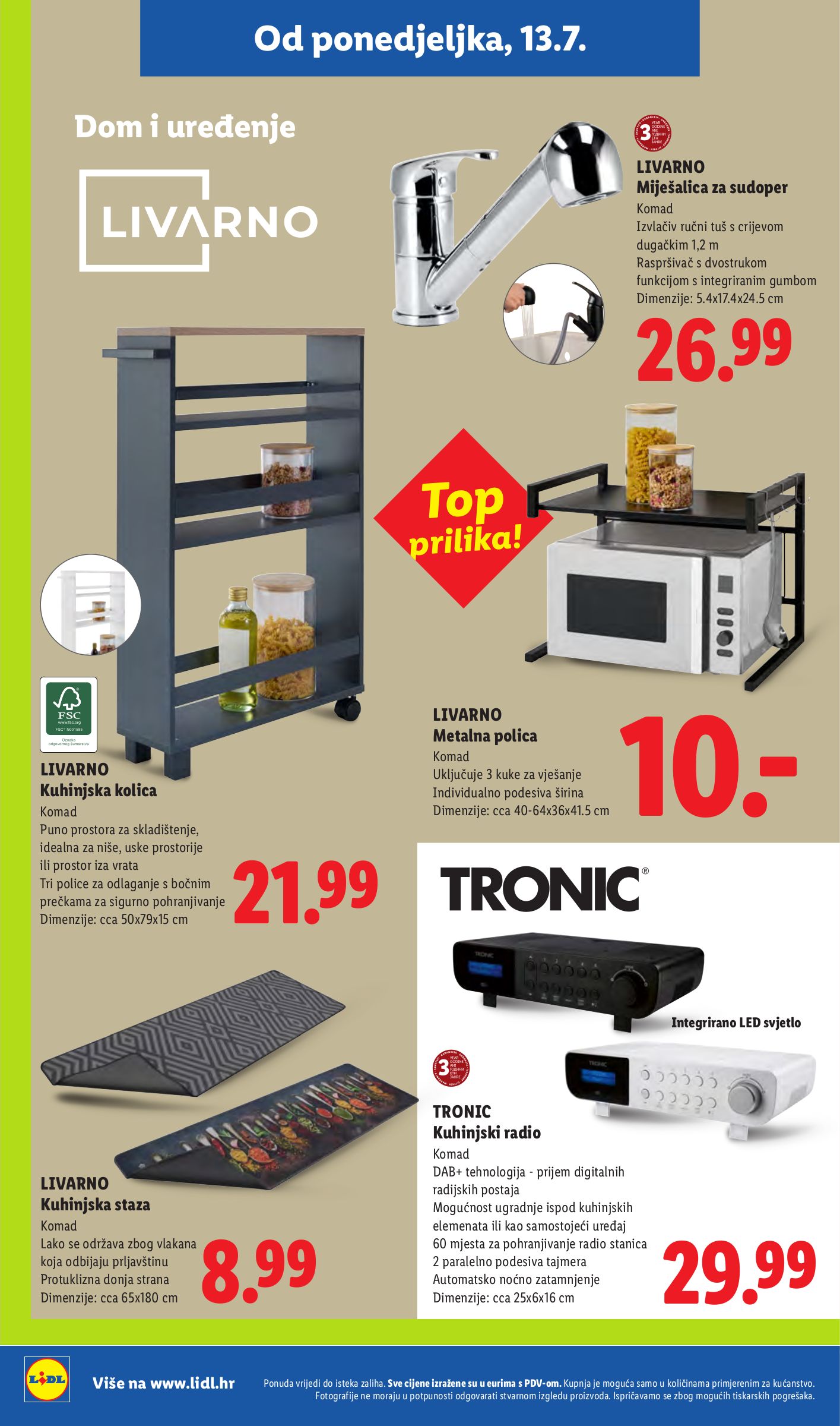 lidl - Aktualni katalog Lidl od ponedjeljka, 13.07.2026 do nedjelje, 19.07.2026 - page: 36