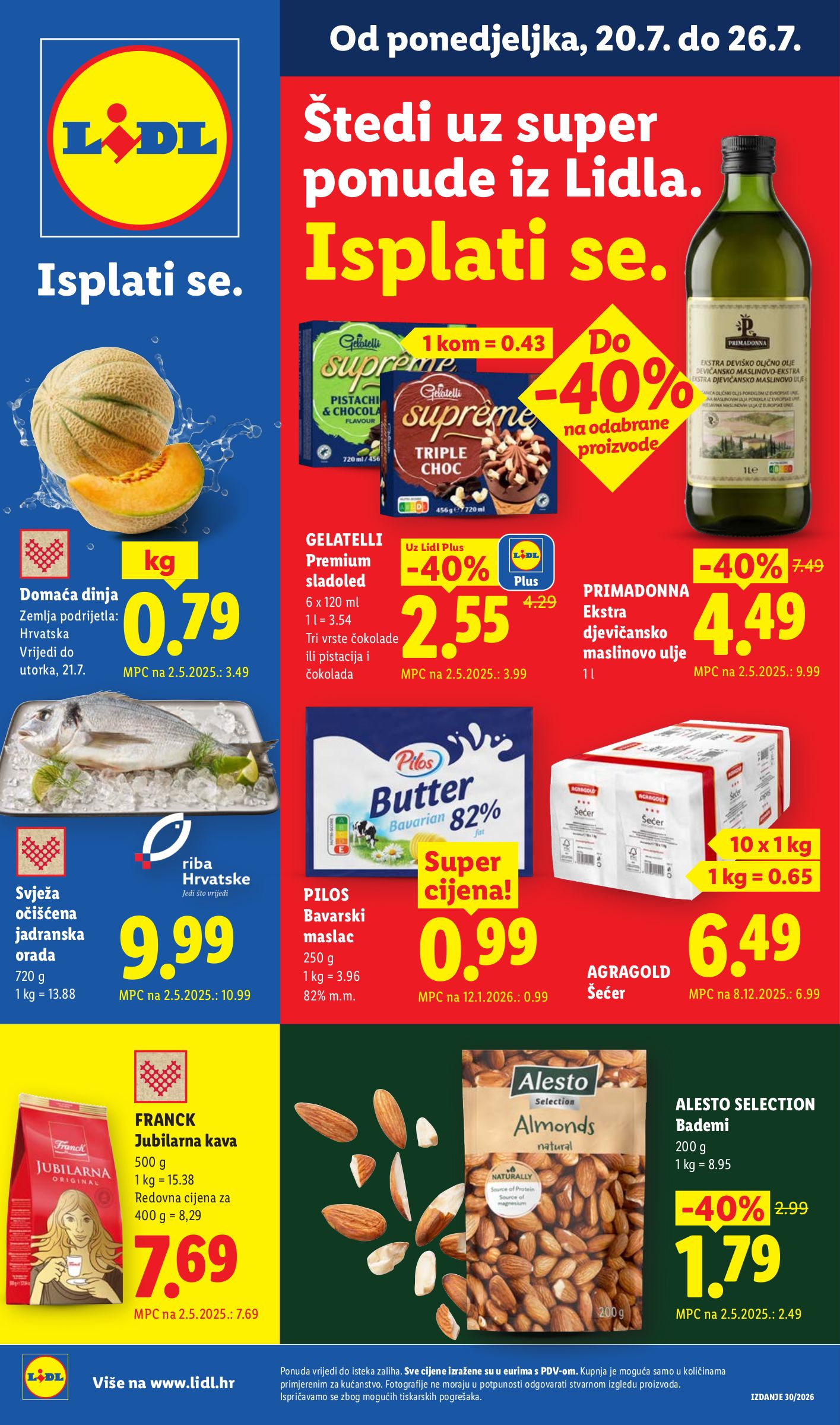 lidl - Novi Lidl katalog od ponedjeljka, 20.07.2026 do nedjelje, 26.07.2026