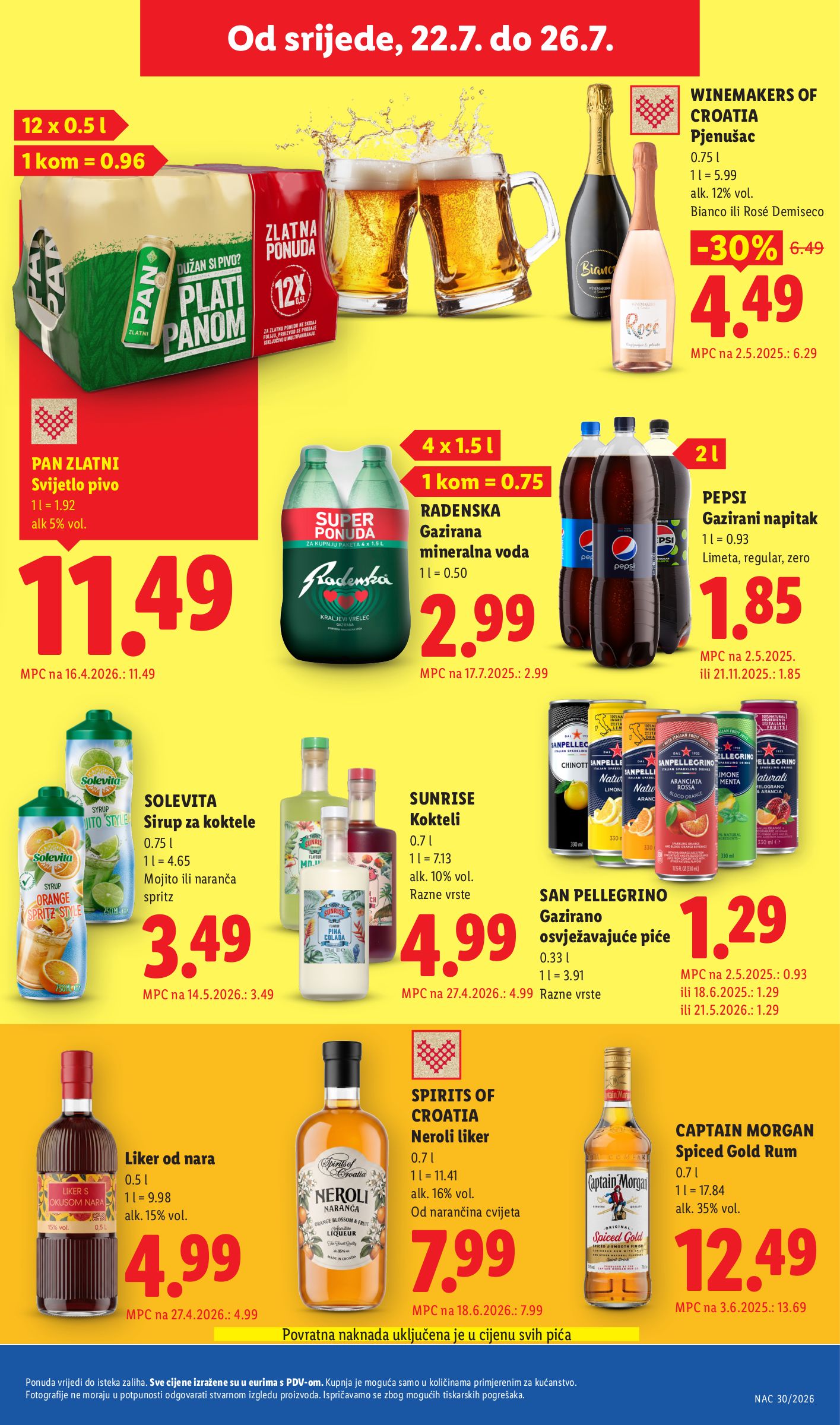 lidl - Novi Lidl katalog od ponedjeljka, 20.07.2026 do nedjelje, 26.07.2026 - page: 61