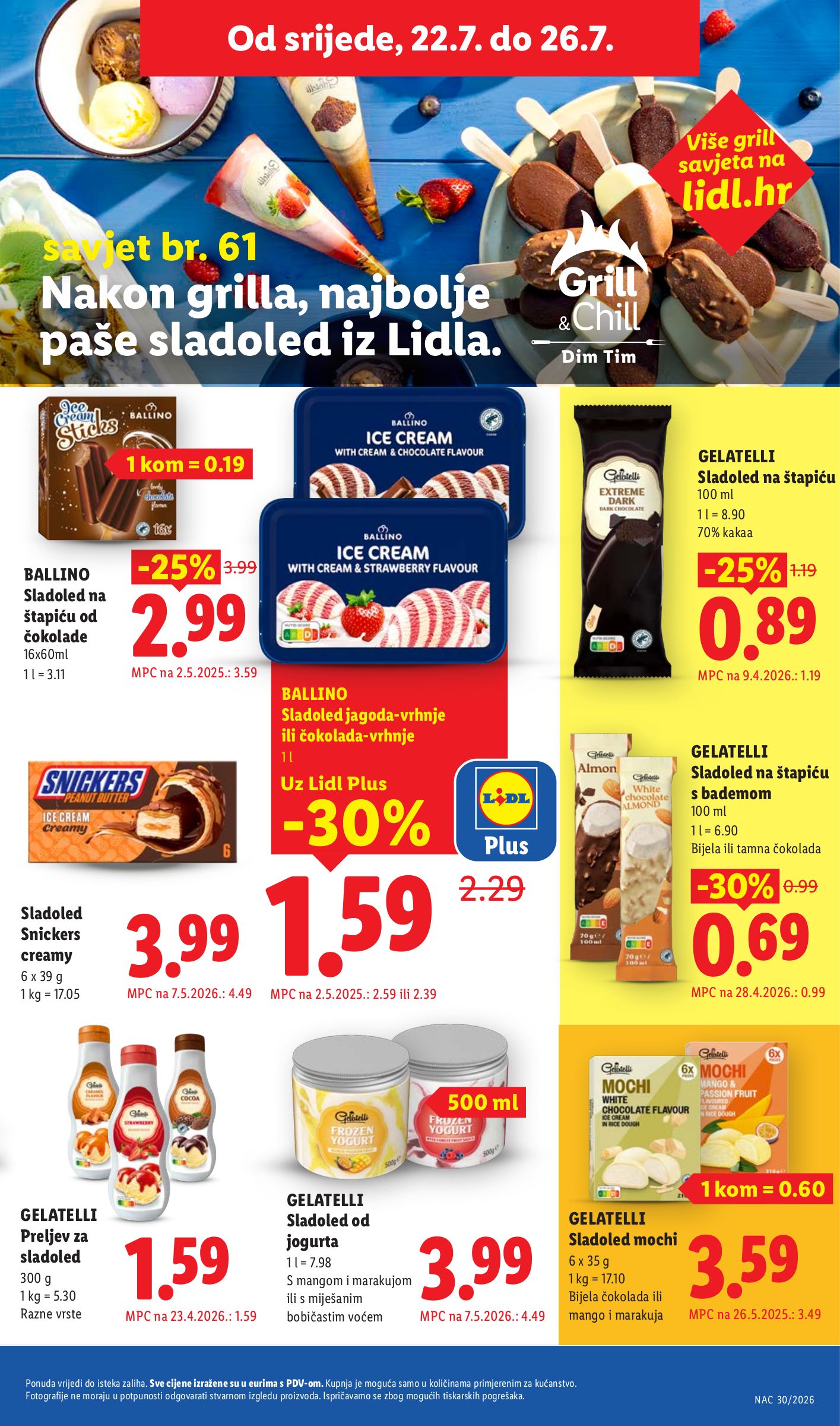 lidl - Novi Lidl katalog od ponedjeljka, 20.07.2026 do nedjelje, 26.07.2026 - page: 59