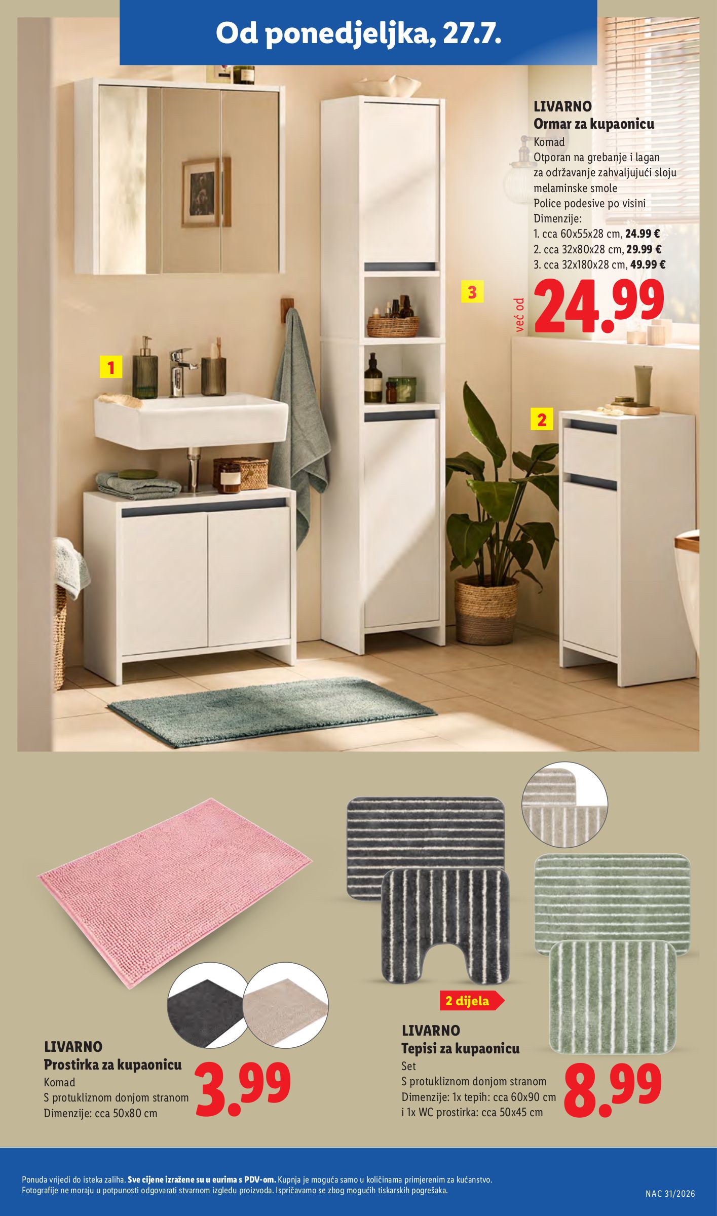 lidl - Novi Lidl katalog od ponedjeljka, 27.07.2026 do nedjelje, 02.08.2026 - page: 29