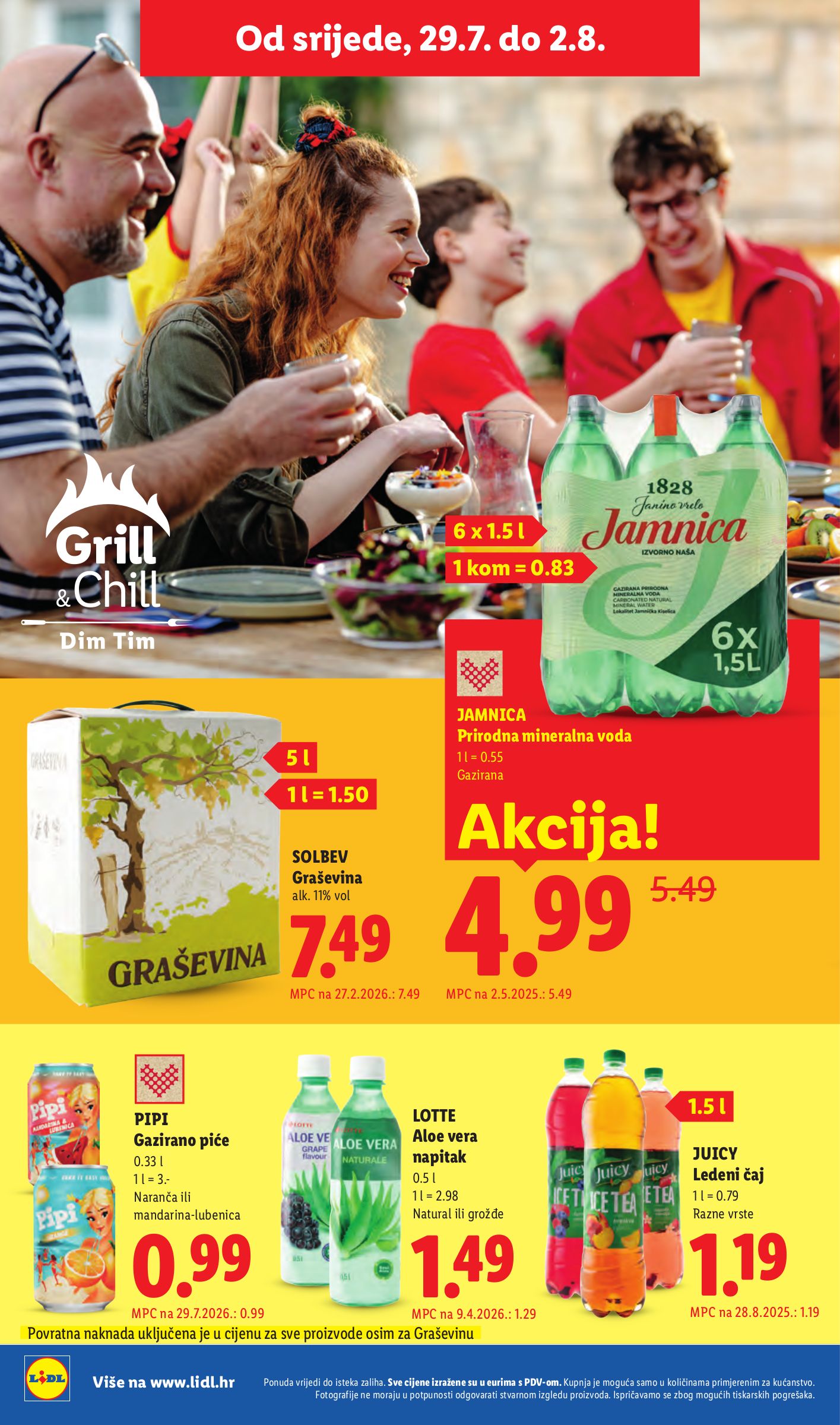lidl - Novi Lidl katalog od ponedjeljka, 27.07.2026 do nedjelje, 02.08.2026 - page: 62