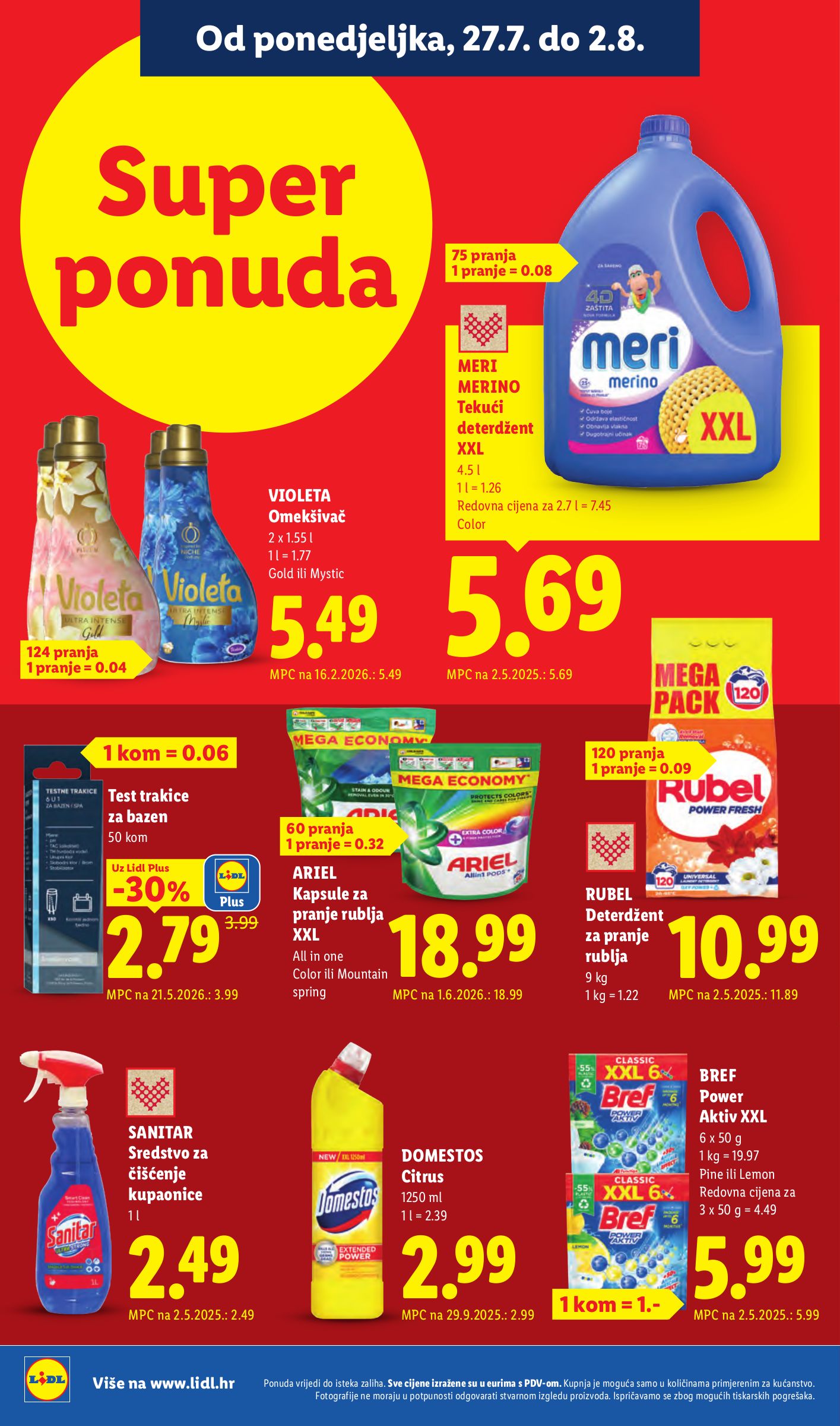 lidl - Novi Lidl katalog od ponedjeljka, 27.07.2026 do nedjelje, 02.08.2026 - page: 20