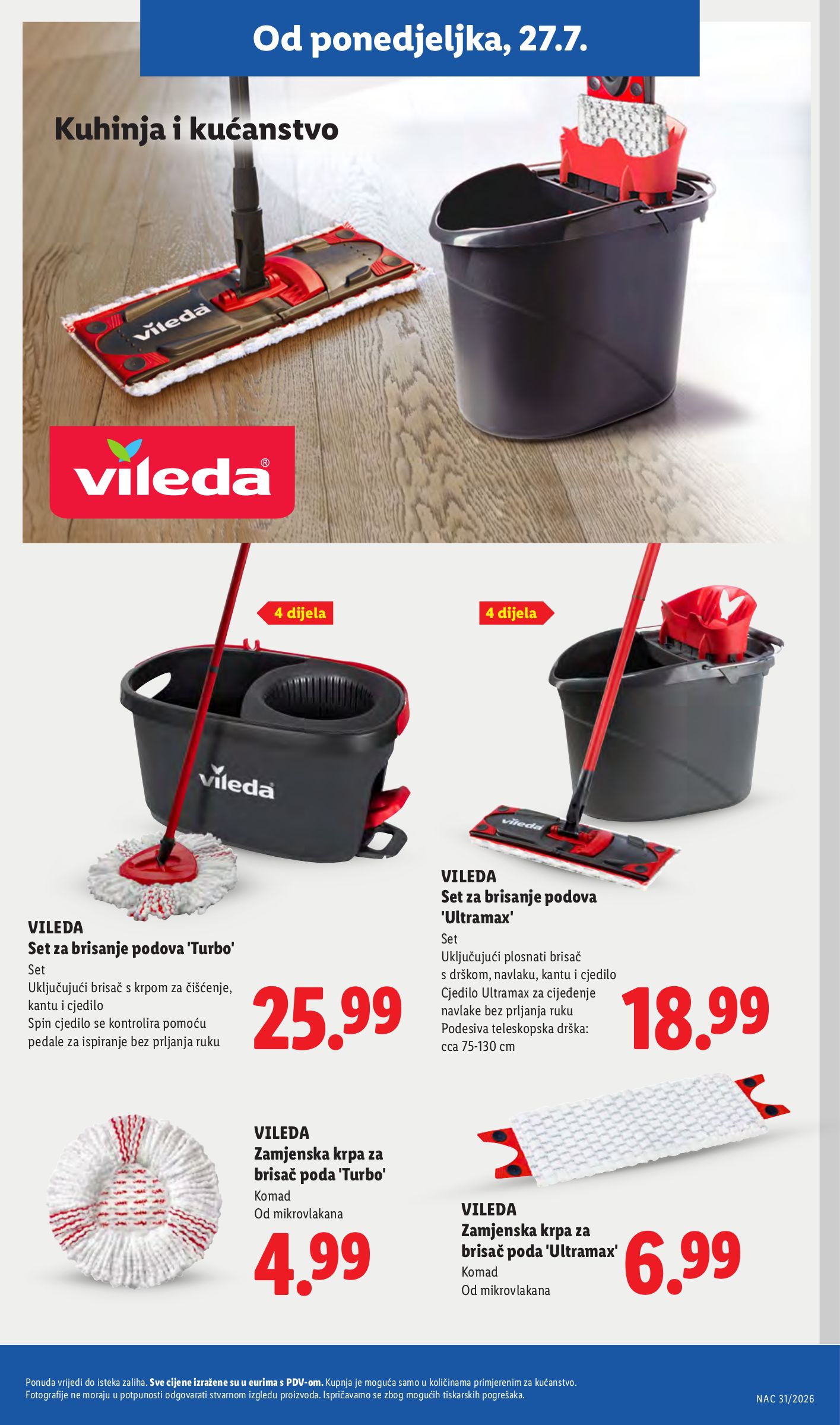 lidl - Novi Lidl katalog od ponedjeljka, 27.07.2026 do nedjelje, 02.08.2026 - page: 31