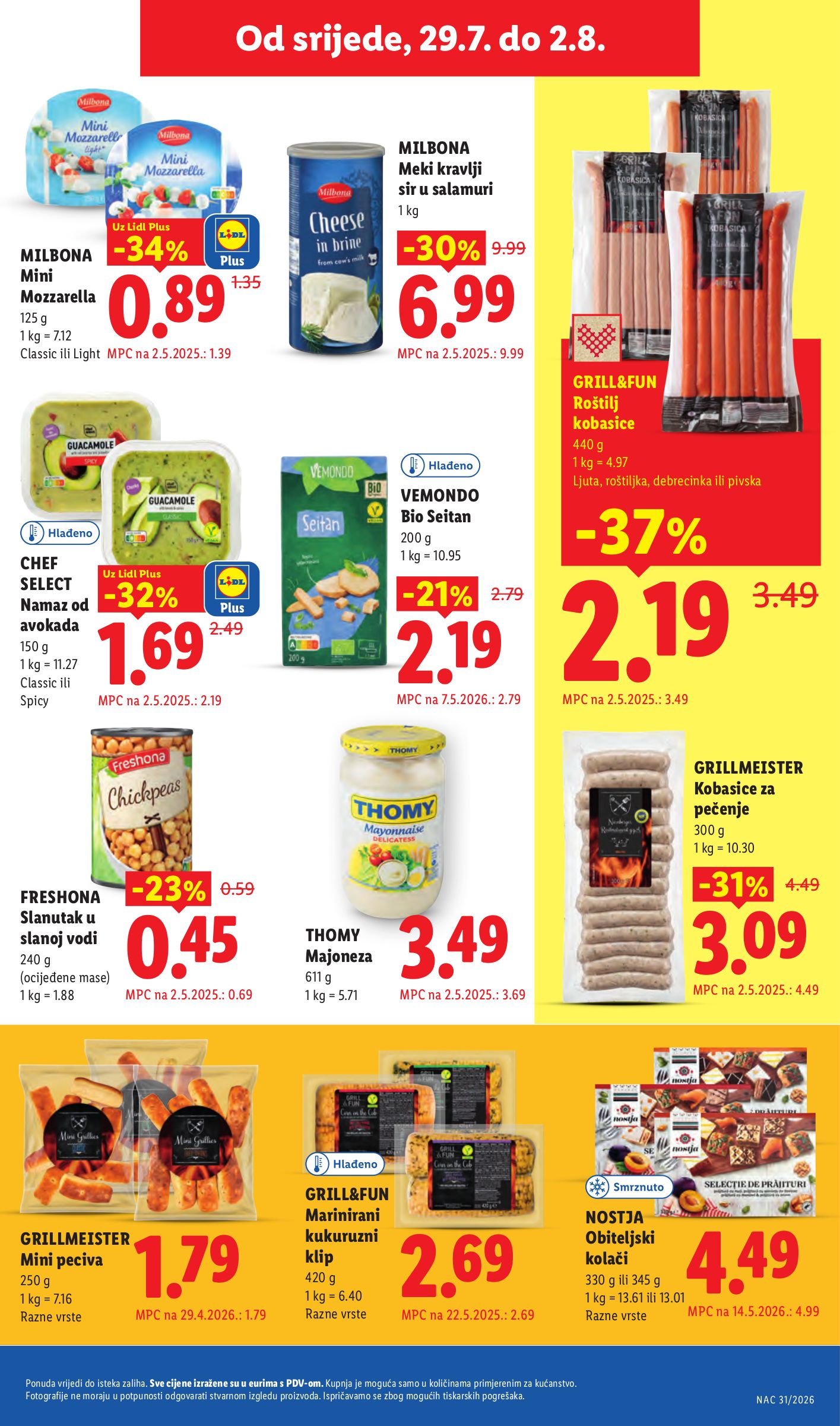 lidl - Novi Lidl katalog od ponedjeljka, 27.07.2026 do nedjelje, 02.08.2026 - page: 61