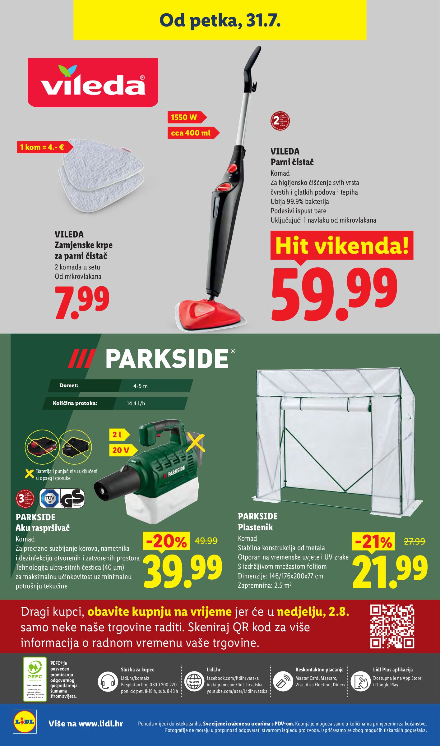 lidl - Novi Lidl katalog od ponedjeljka, 27.07.2026 do nedjelje, 02.08.2026 - page: 72