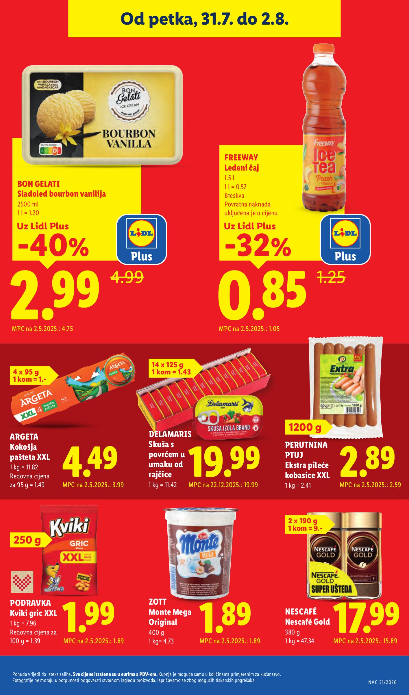 lidl - Novi Lidl katalog od ponedjeljka, 27.07.2026 do nedjelje, 02.08.2026 - page: 71
