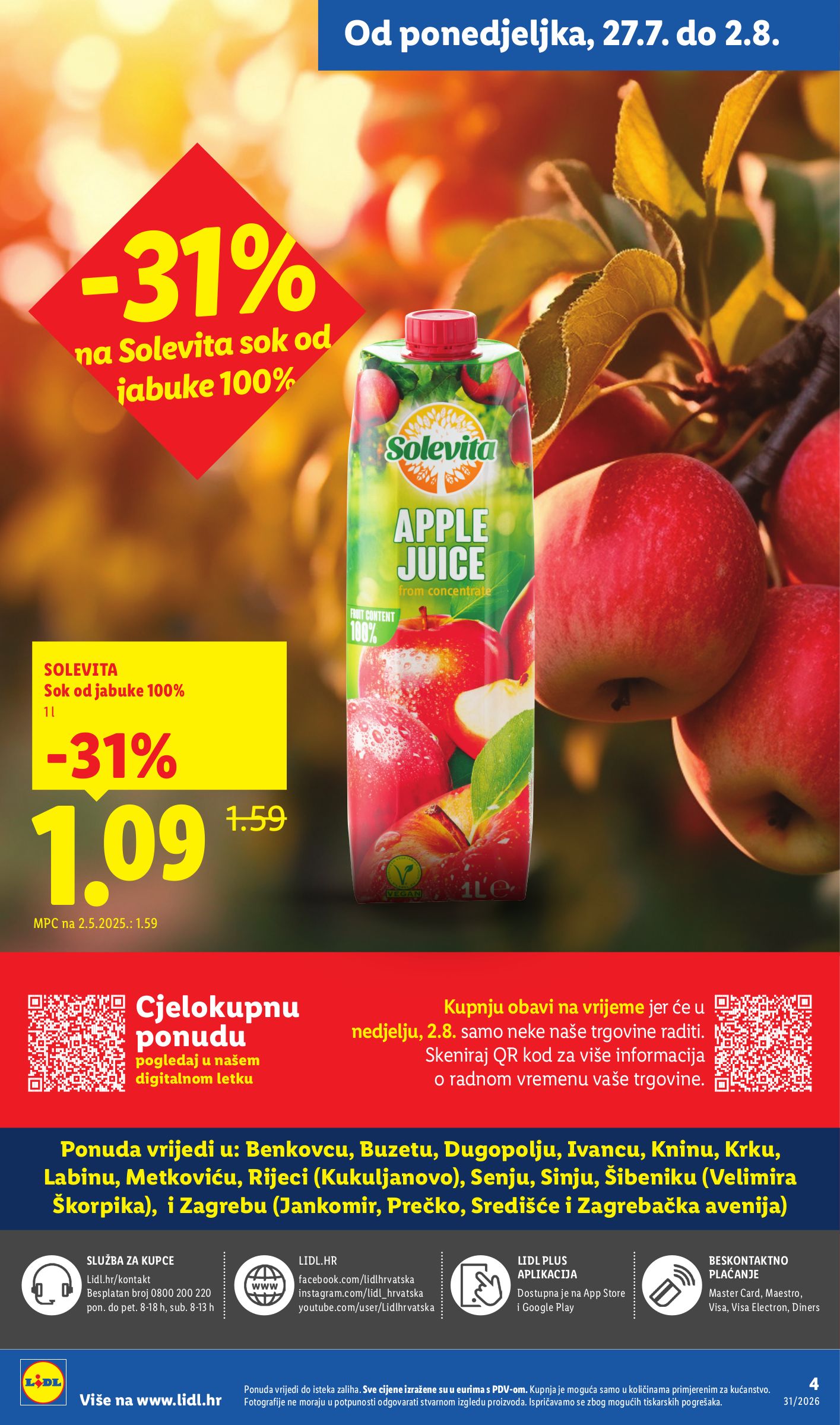 lidl - Aktualni katalog Lidl - Super Ponuda od ponedjeljka, 27.07.2026 do nedjelje, 02.08.2026 - page: 4