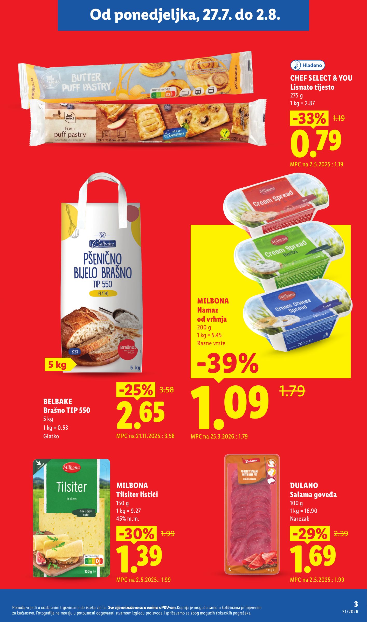 lidl - Aktualni katalog Lidl - Super Ponuda od ponedjeljka, 27.07.2026 do nedjelje, 02.08.2026 - page: 3