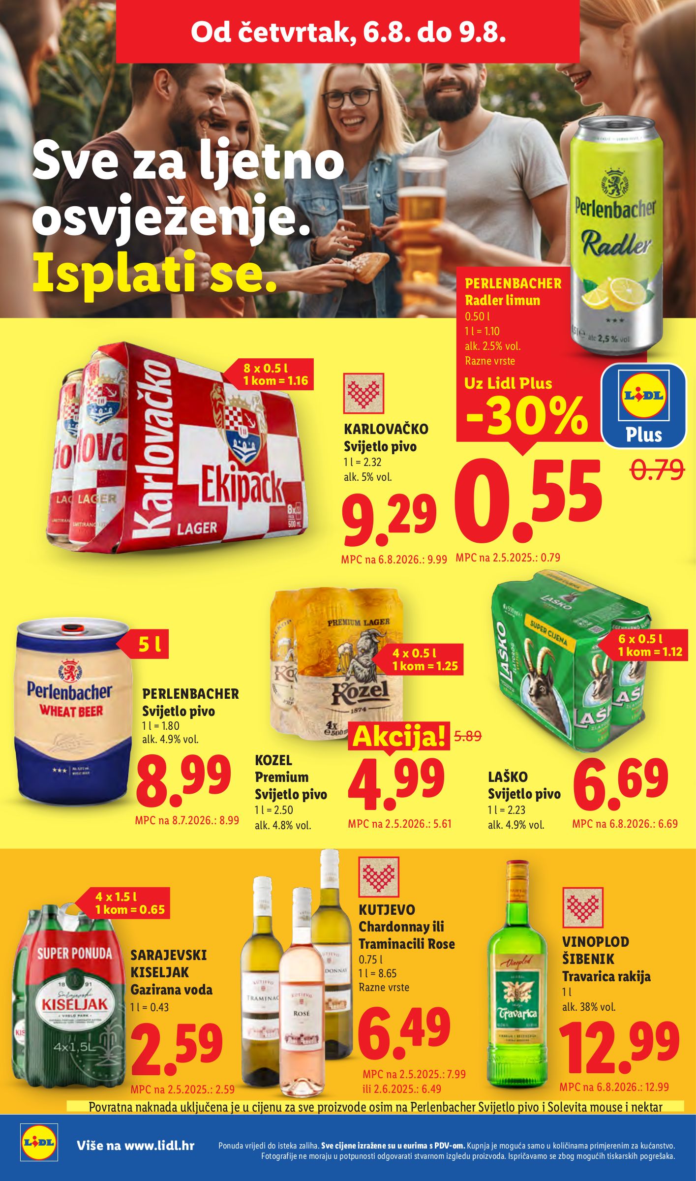 lidl - Novi Lidl katalog od ponedjeljka, 03.08.2026 do nedjelje, 09.08.2026 - page: 62