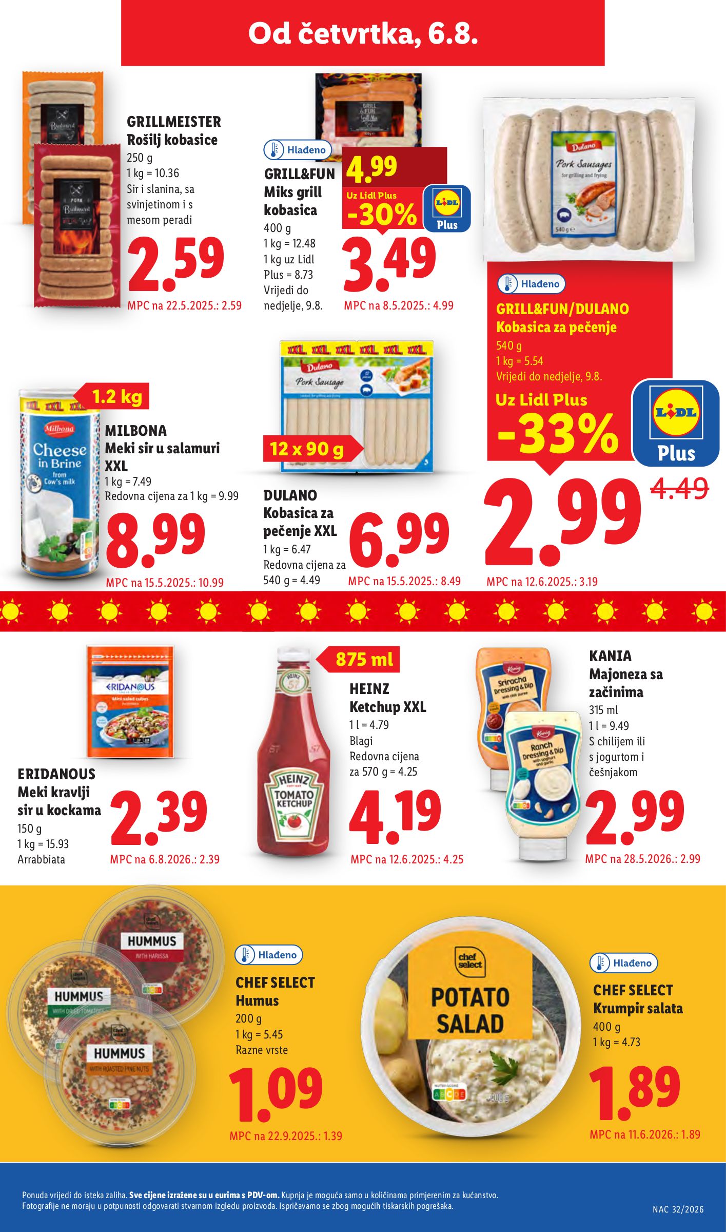 lidl - Novi Lidl katalog od ponedjeljka, 03.08.2026 do nedjelje, 09.08.2026 - page: 59