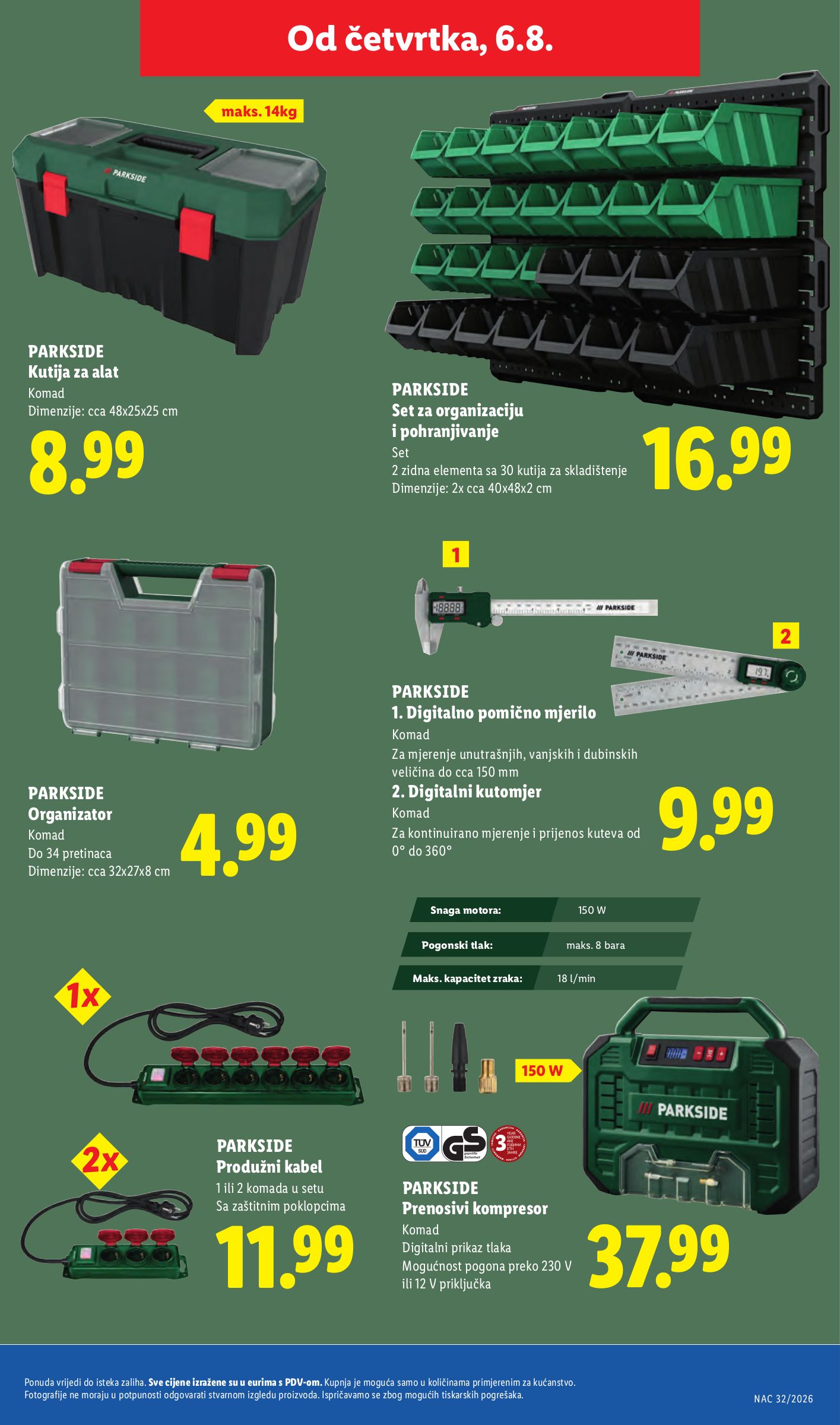 lidl - Novi Lidl katalog od ponedjeljka, 03.08.2026 do nedjelje, 09.08.2026 - page: 39