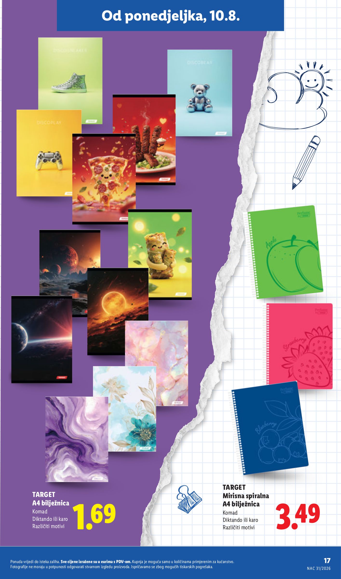 lidl - Aktualni katalog Lidl - Back to school od srijede, 29.07.2026 do utorka, 01.09.2026 - page: 17