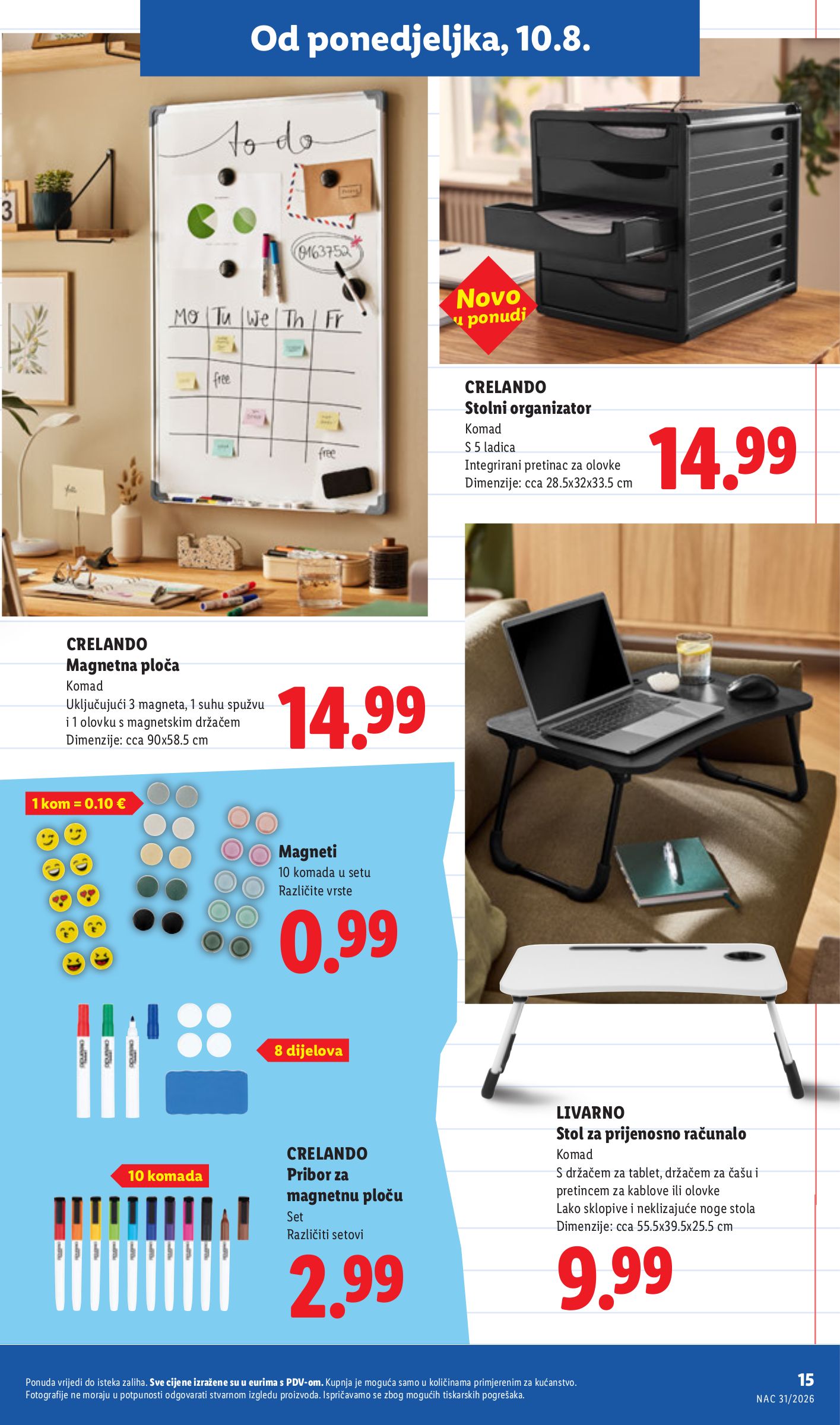 lidl - Aktualni katalog Lidl - Back to school od srijede, 29.07.2026 do utorka, 01.09.2026 - page: 15