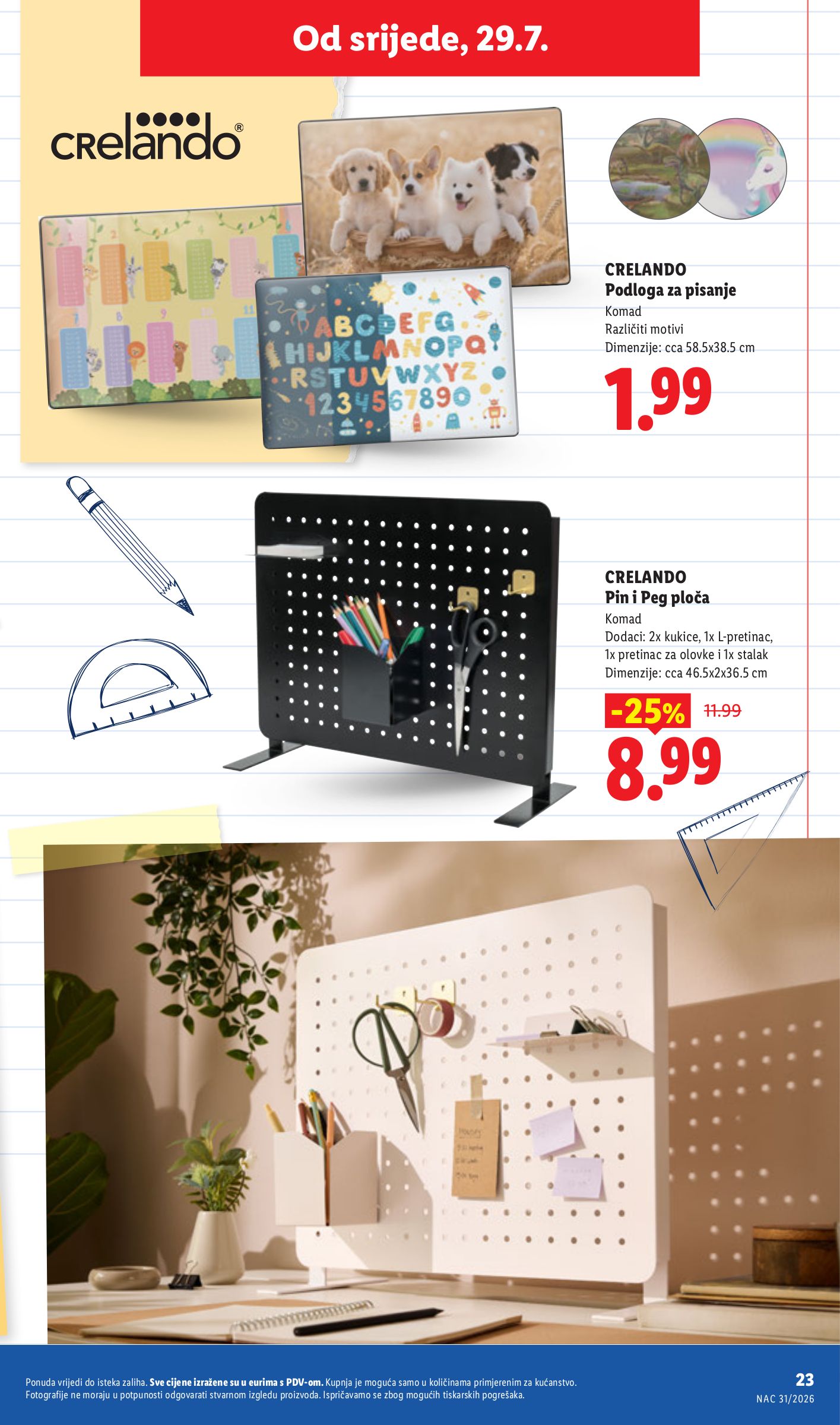 lidl - Aktualni katalog Lidl - Back to school od srijede, 29.07.2026 do utorka, 01.09.2026 - page: 23