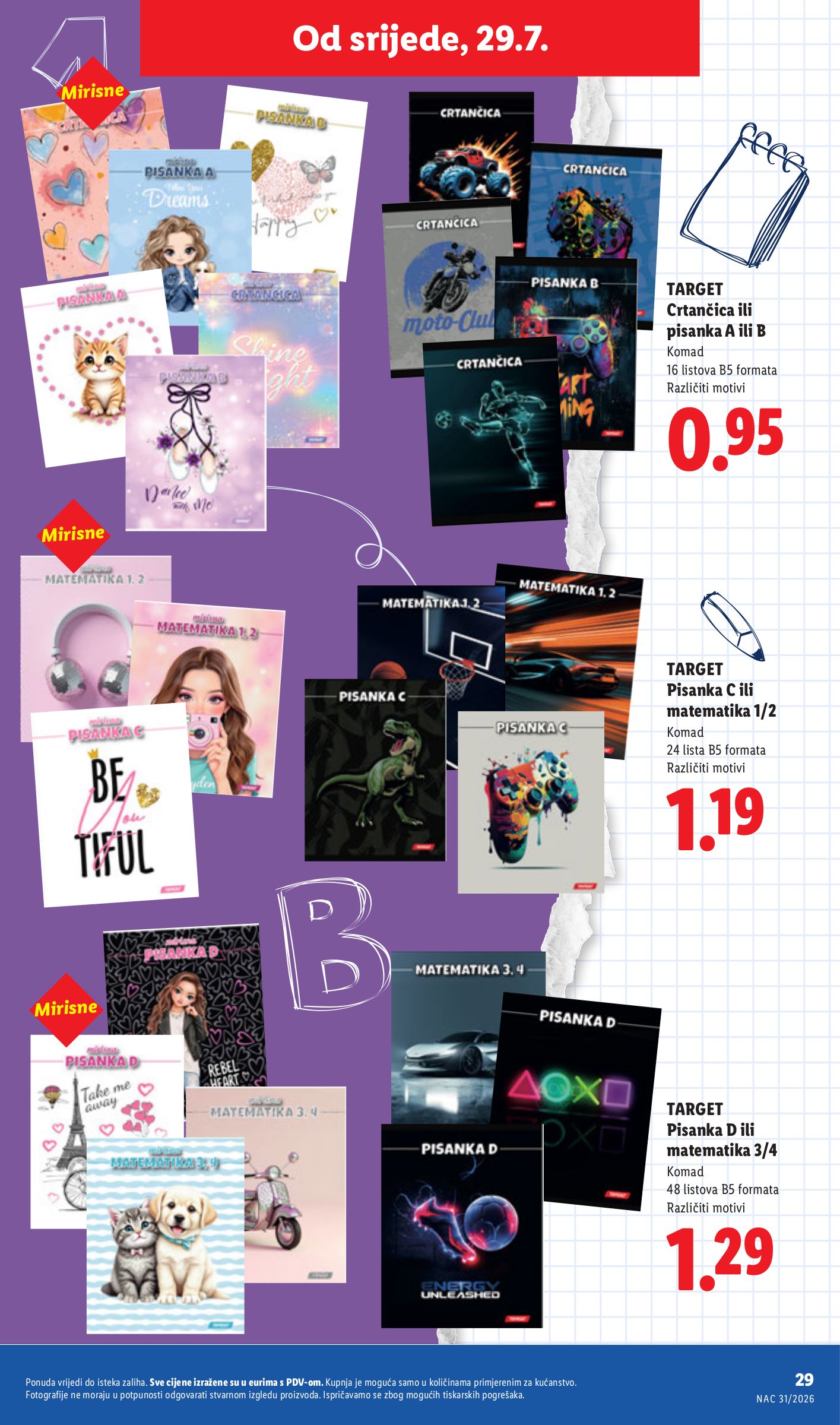 lidl - Aktualni katalog Lidl - Back to school od srijede, 29.07.2026 do utorka, 01.09.2026 - page: 29