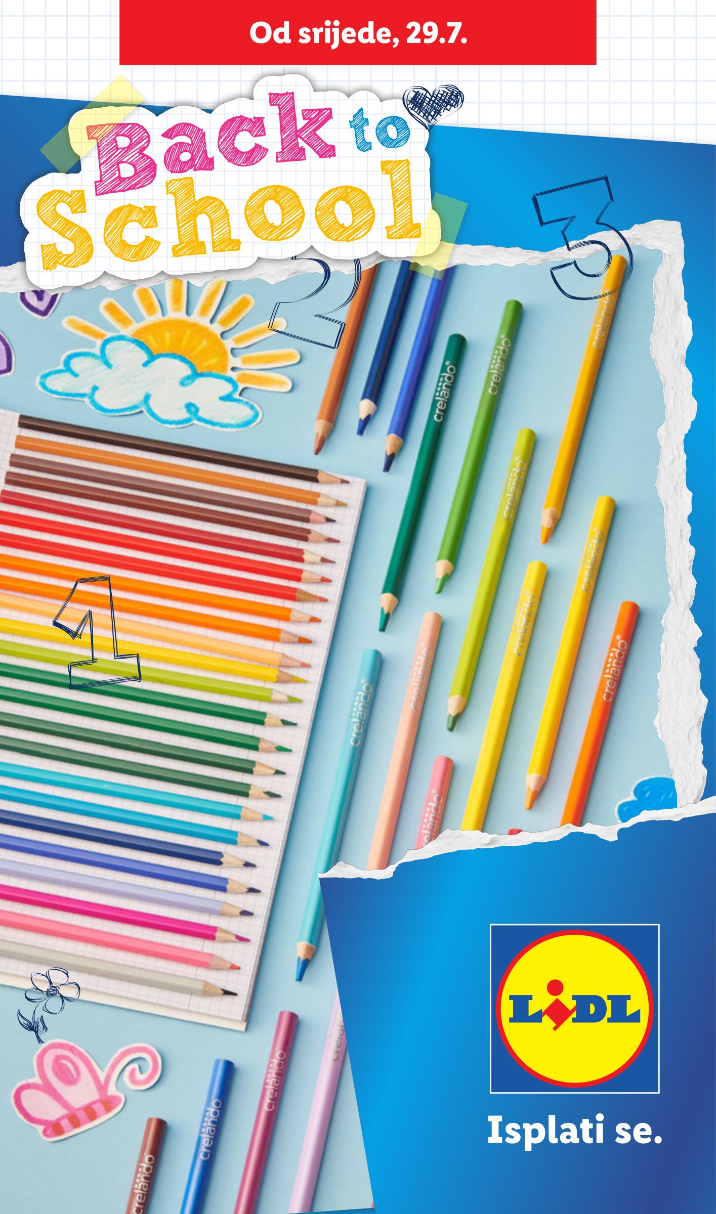 lidl - Aktualni katalog Lidl - Back to school od srijede, 29.07.2026 do utorka, 01.09.2026