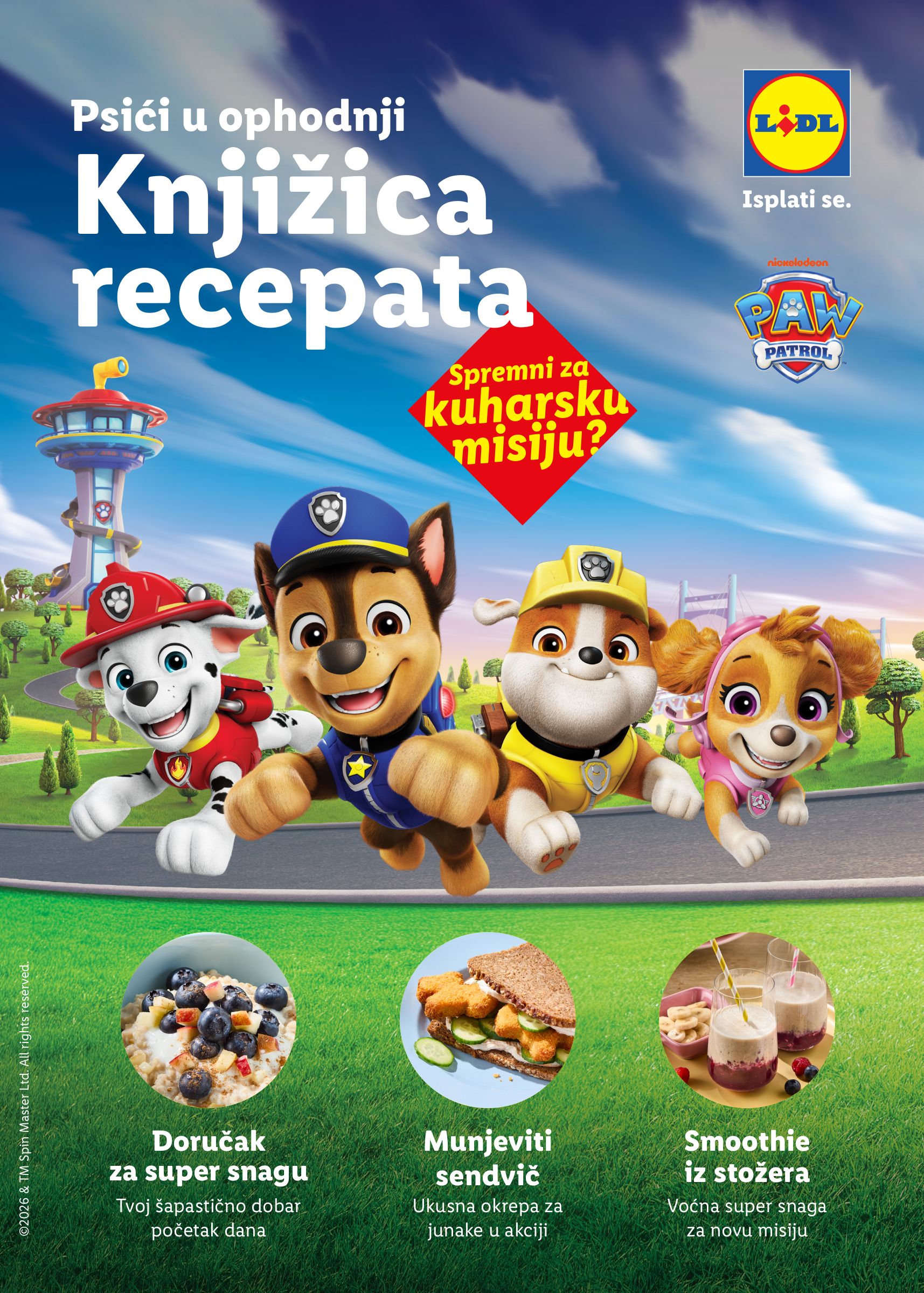 lidl - Aktualni katalog Lidl - Paw Patrol od ponedjeljka, 20.07.2026 do nedjelje, 30.08.2026 - page: 1