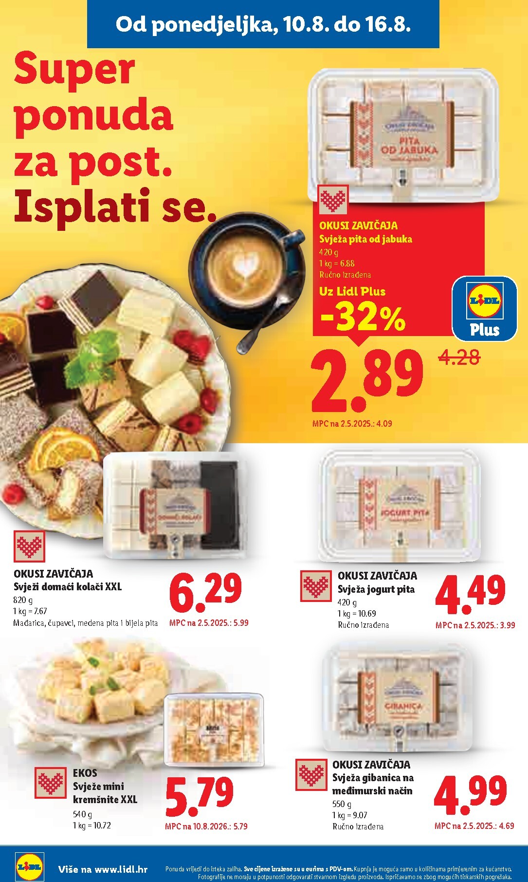 lidl - Novi Lidl katalog od ponedjeljka, 10.08.2026 do nedjelje, 16.08.2026 - page: 10