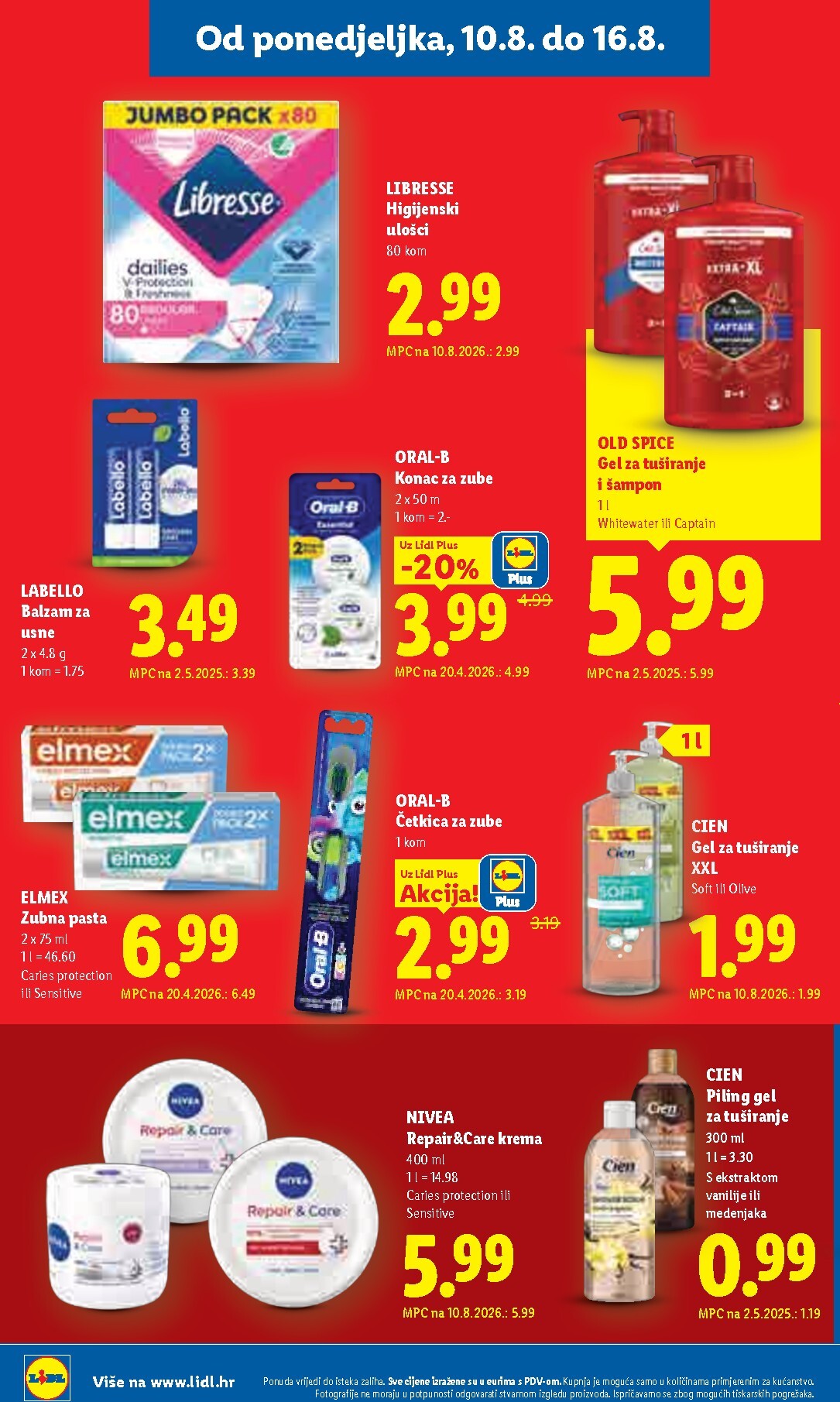 lidl - Novi Lidl katalog od ponedjeljka, 10.08.2026 do nedjelje, 16.08.2026 - page: 20