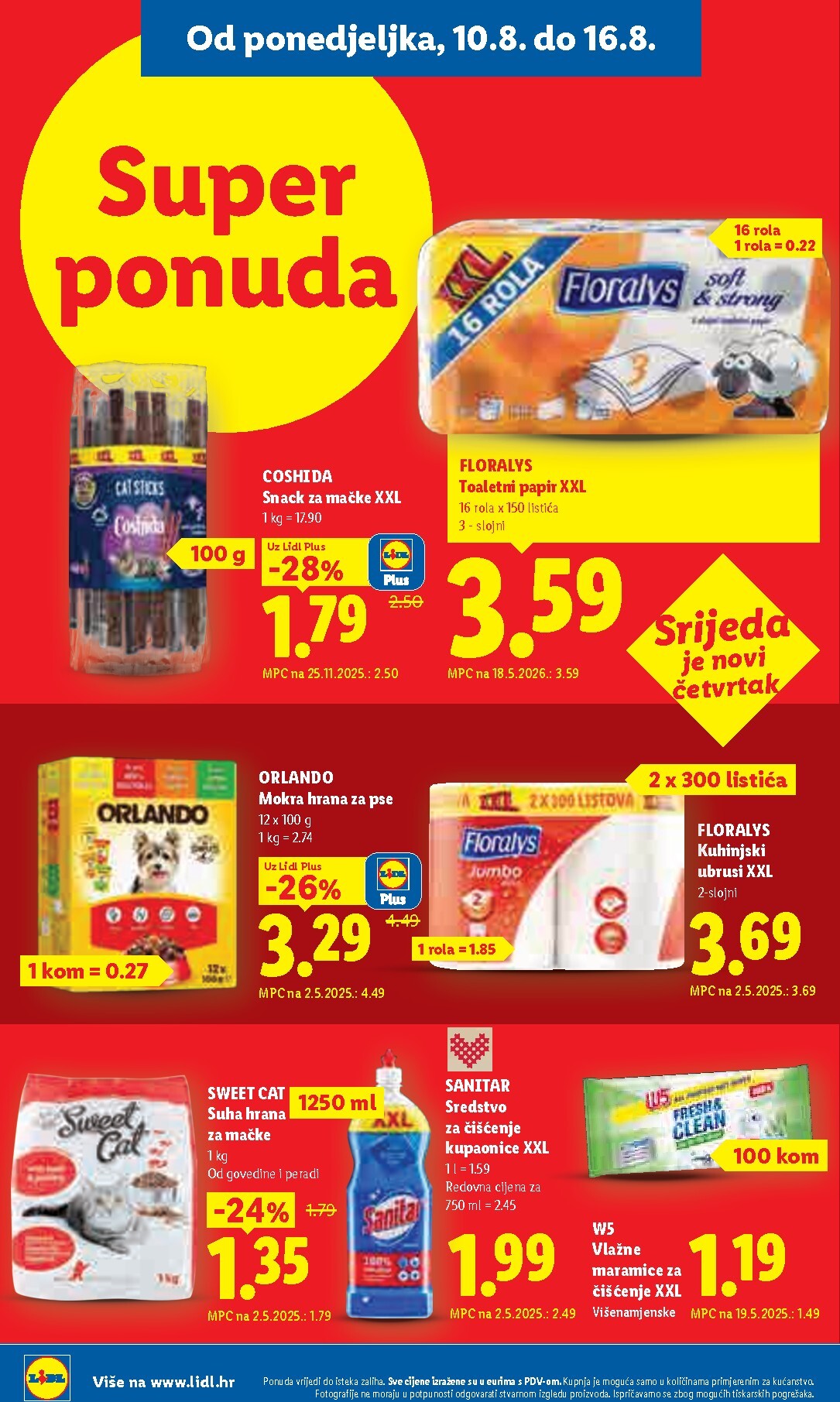 lidl - Novi Lidl katalog od ponedjeljka, 10.08.2026 do nedjelje, 16.08.2026 - page: 18