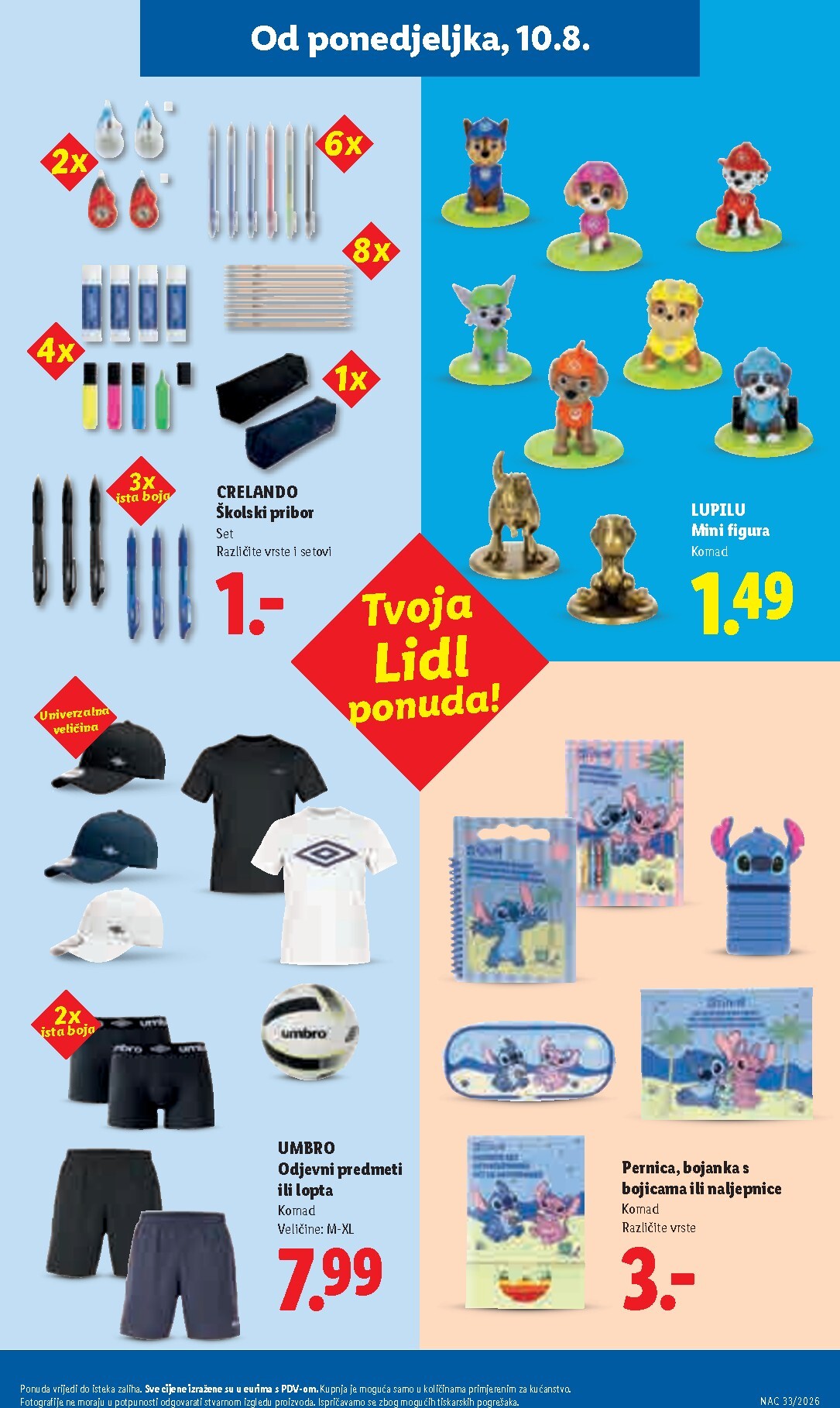 lidl - Novi Lidl katalog od ponedjeljka, 10.08.2026 do nedjelje, 16.08.2026 - page: 35