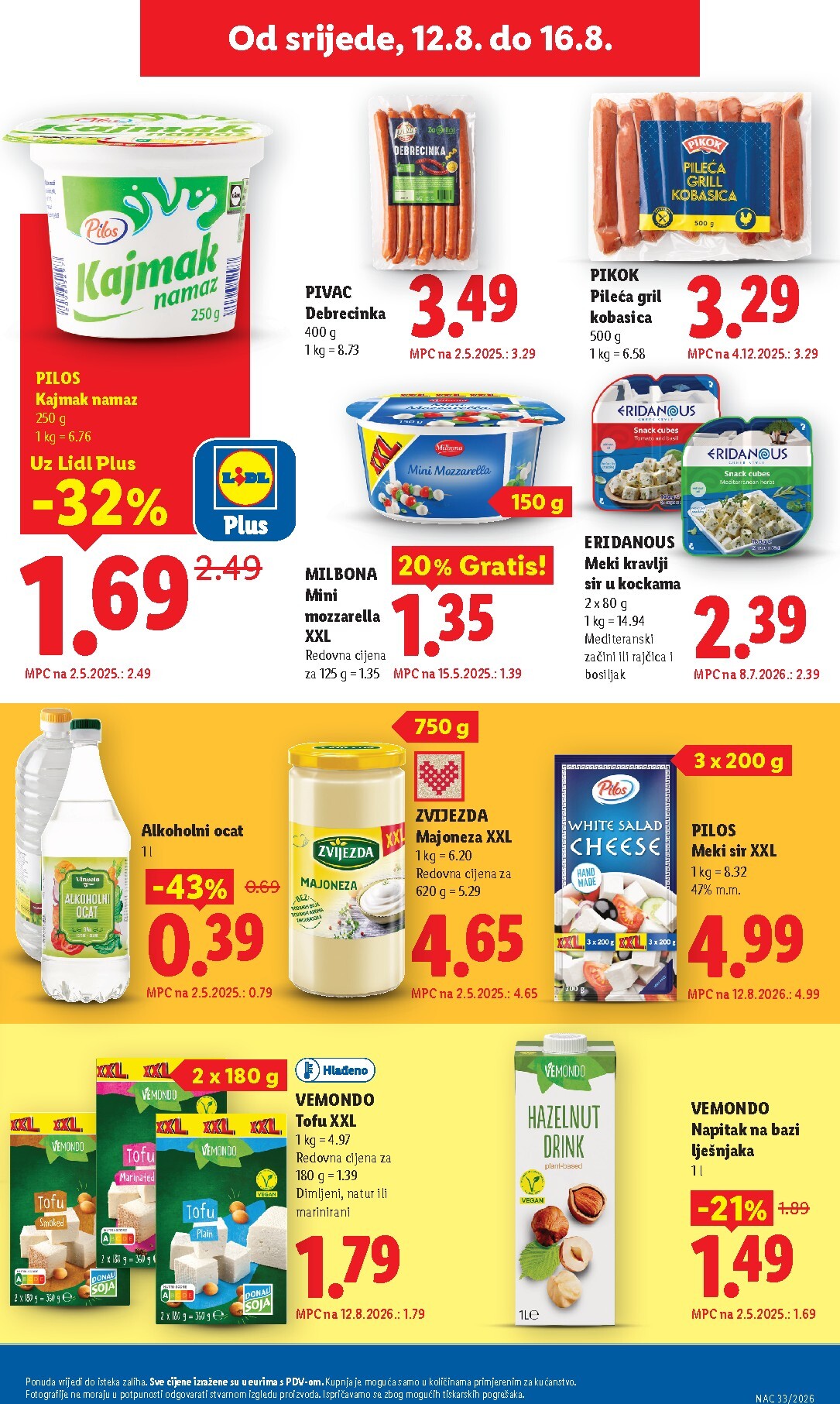 lidl - Novi Lidl katalog od ponedjeljka, 10.08.2026 do nedjelje, 16.08.2026 - page: 57
